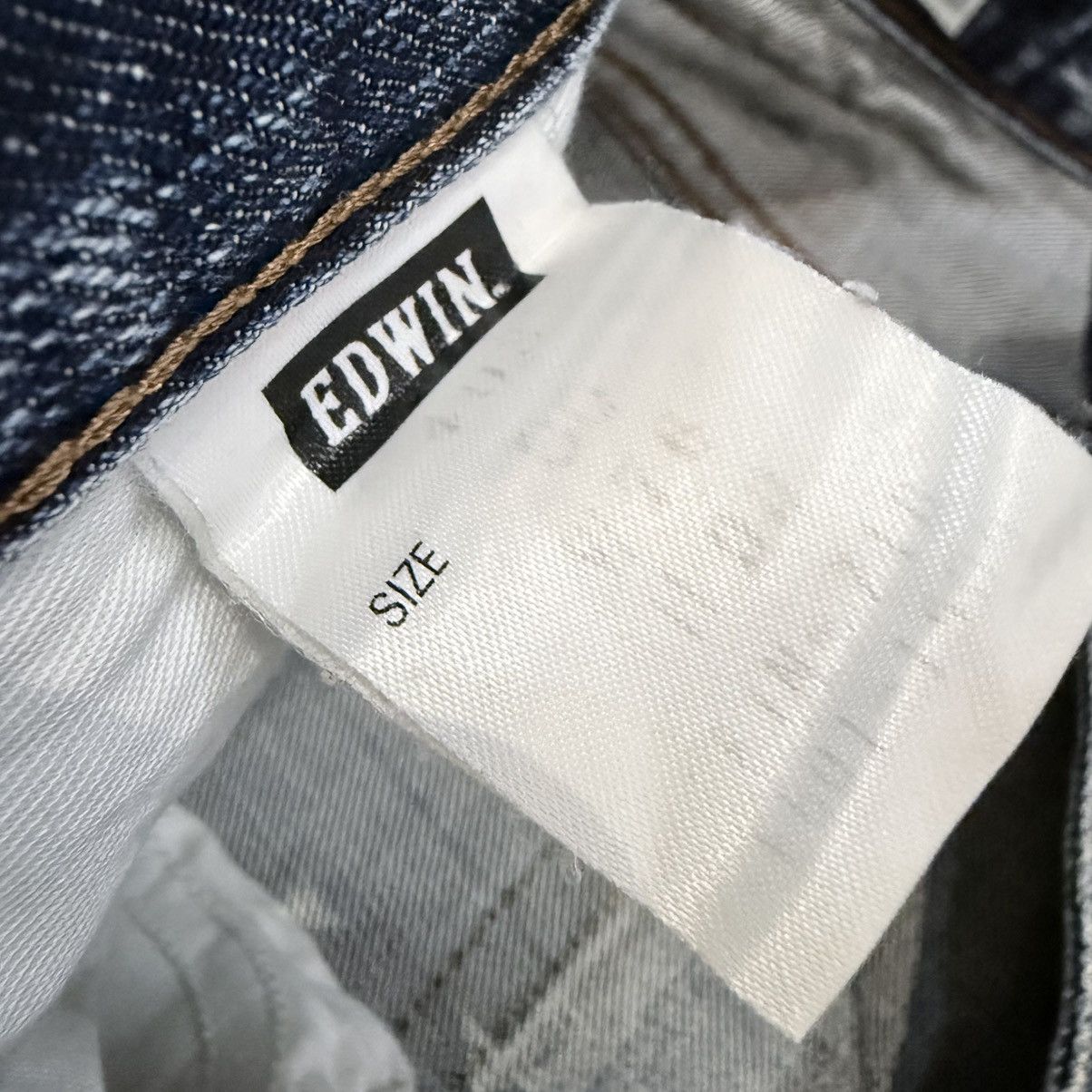 Kapital Vintage Edwin 403 Japanese Denim Distressed Fade Indigo Jean Size US 30 / EU 46 - 18 Thumbnail