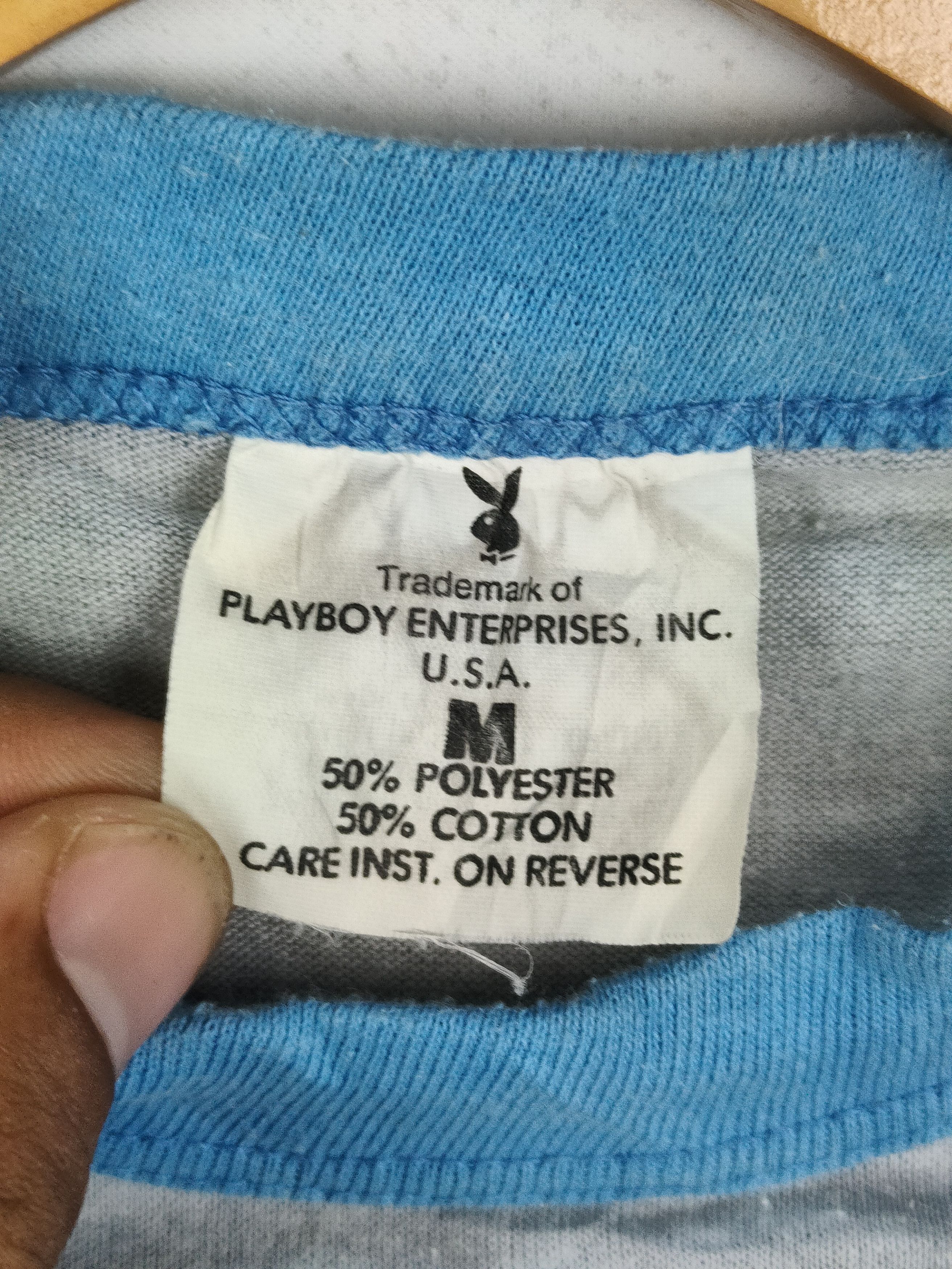 Playboy Vintage Playboy Raglan Shirt Size US XS / EU 42 / 0 - 3 Thumbnail