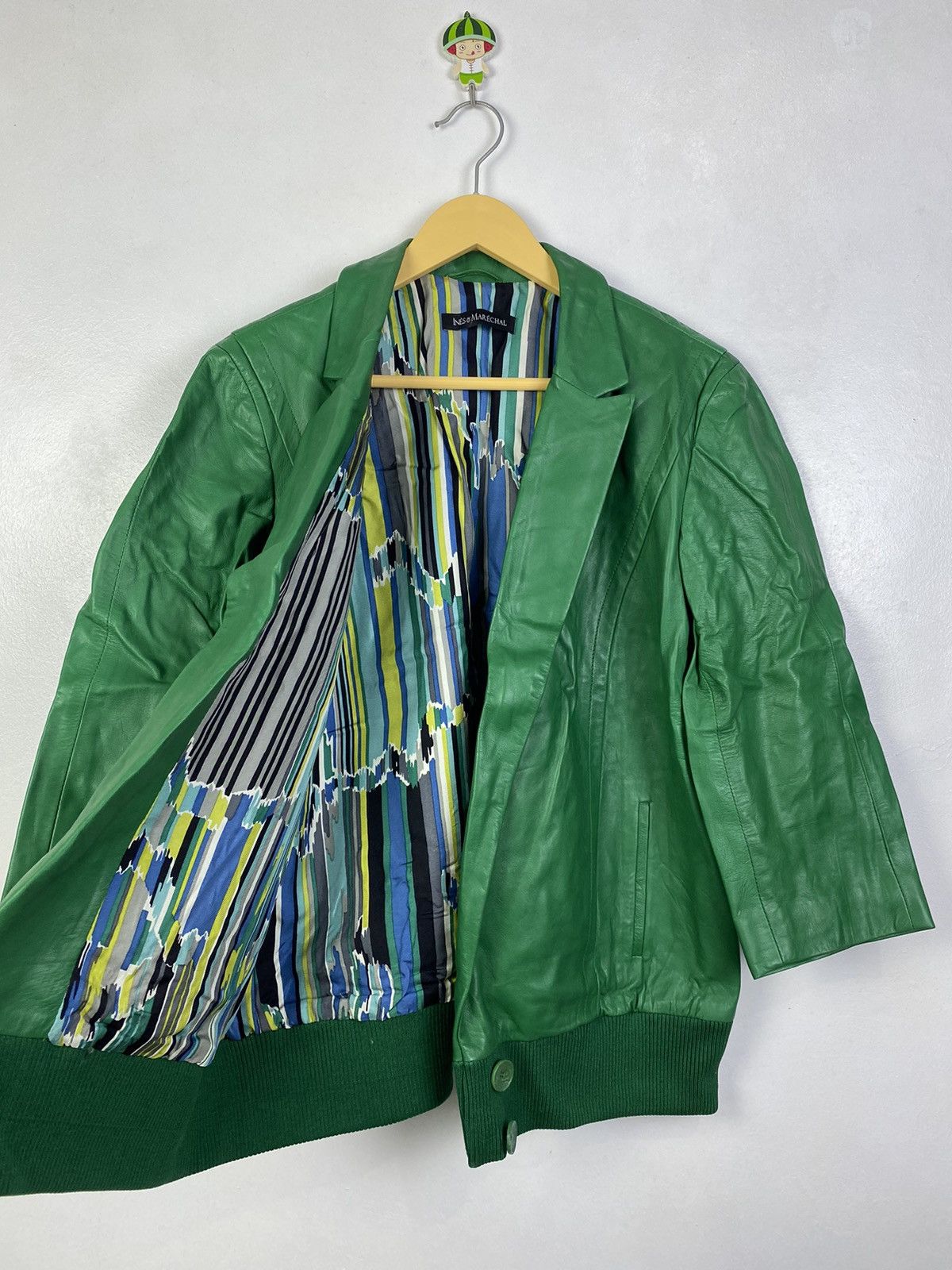 Designer Inès & Marechal - Lamb leather Blazer jacket Size M / US 6-8 / IT 42-44 - 3 Thumbnail