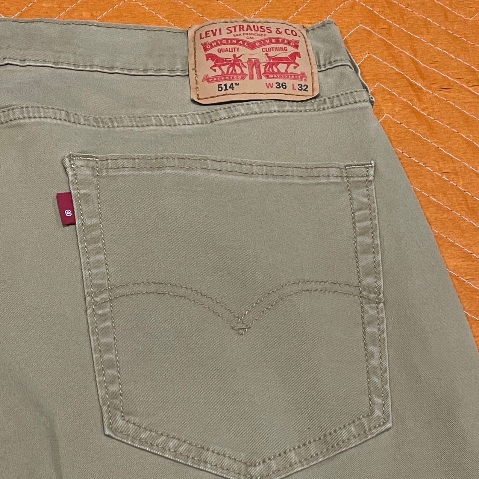 Levi's Levi's 514 Straight Fit Jeans Size US 36 / EU 52 - 4 Thumbnail