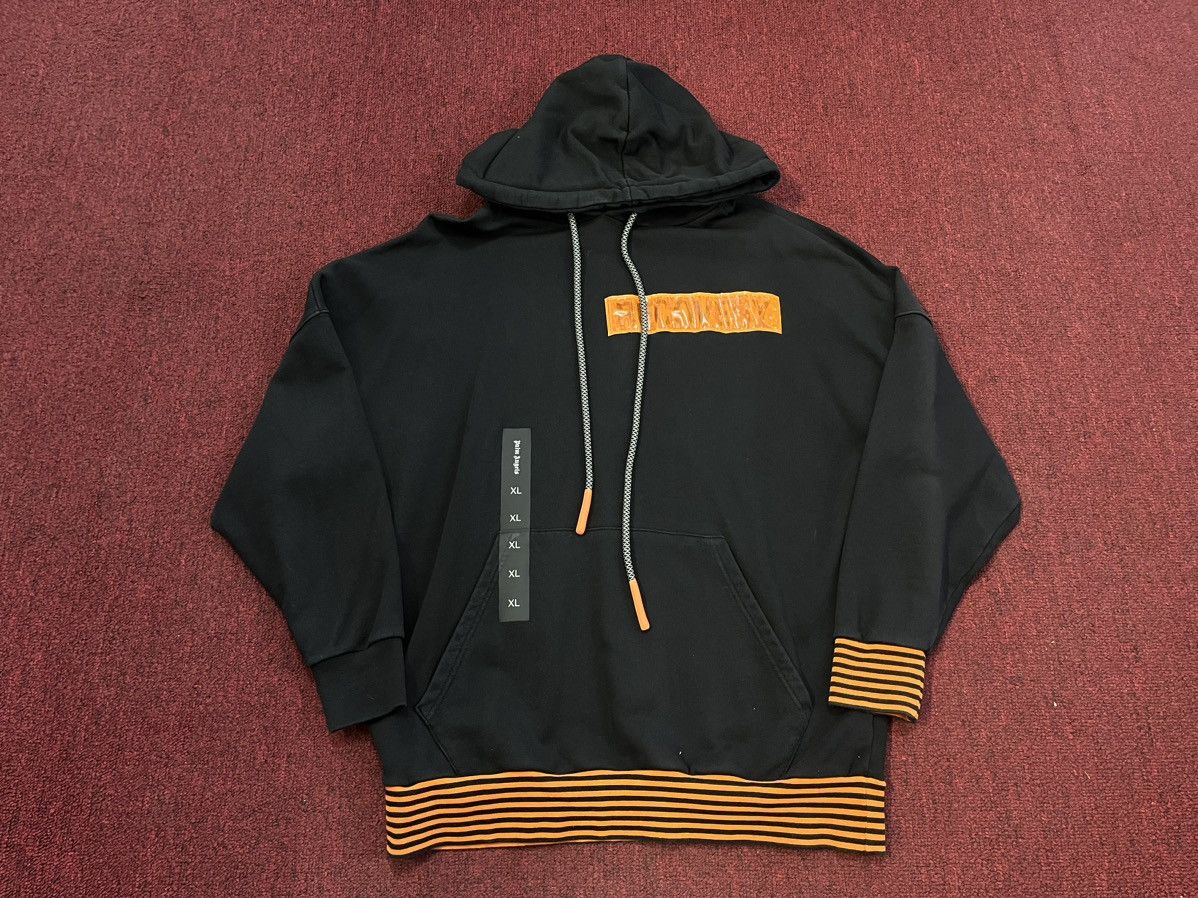 image of Palm Angels Recovery Hoodie Black, Men's (Size Medium)