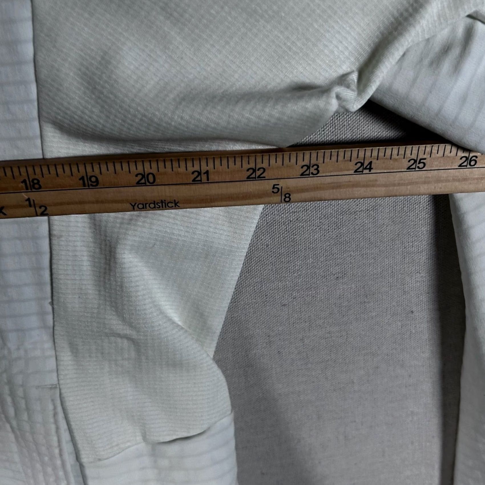 Vintage Janji Womens Stormrunner Fleece Jacket White Grid Full Zip Running XL Size XL / US 12-14 / IT 48-50 - 5 Thumbnail