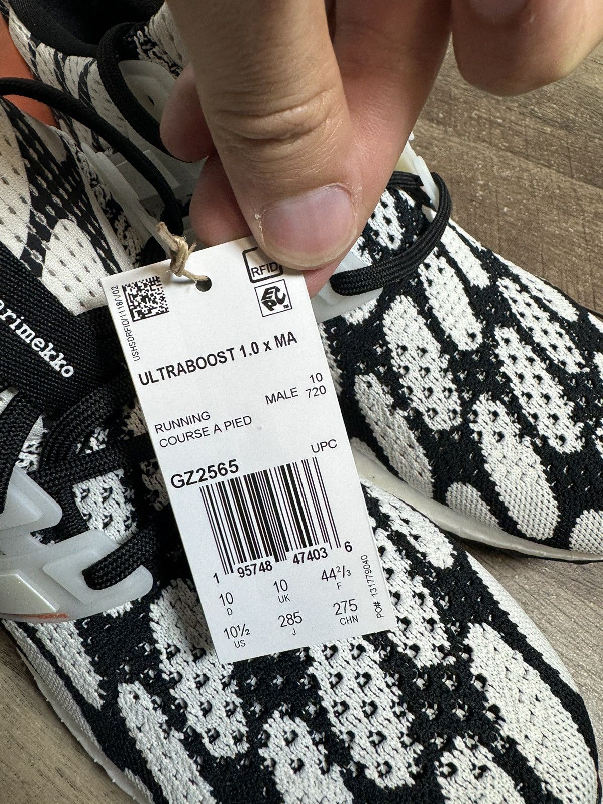 Adidas Adidas Ultraboost 1.0 Men’s Sz 10.5 Marimekko Black Cloud Size US 10.5 / EU 43-44 - 7 Thumbnail