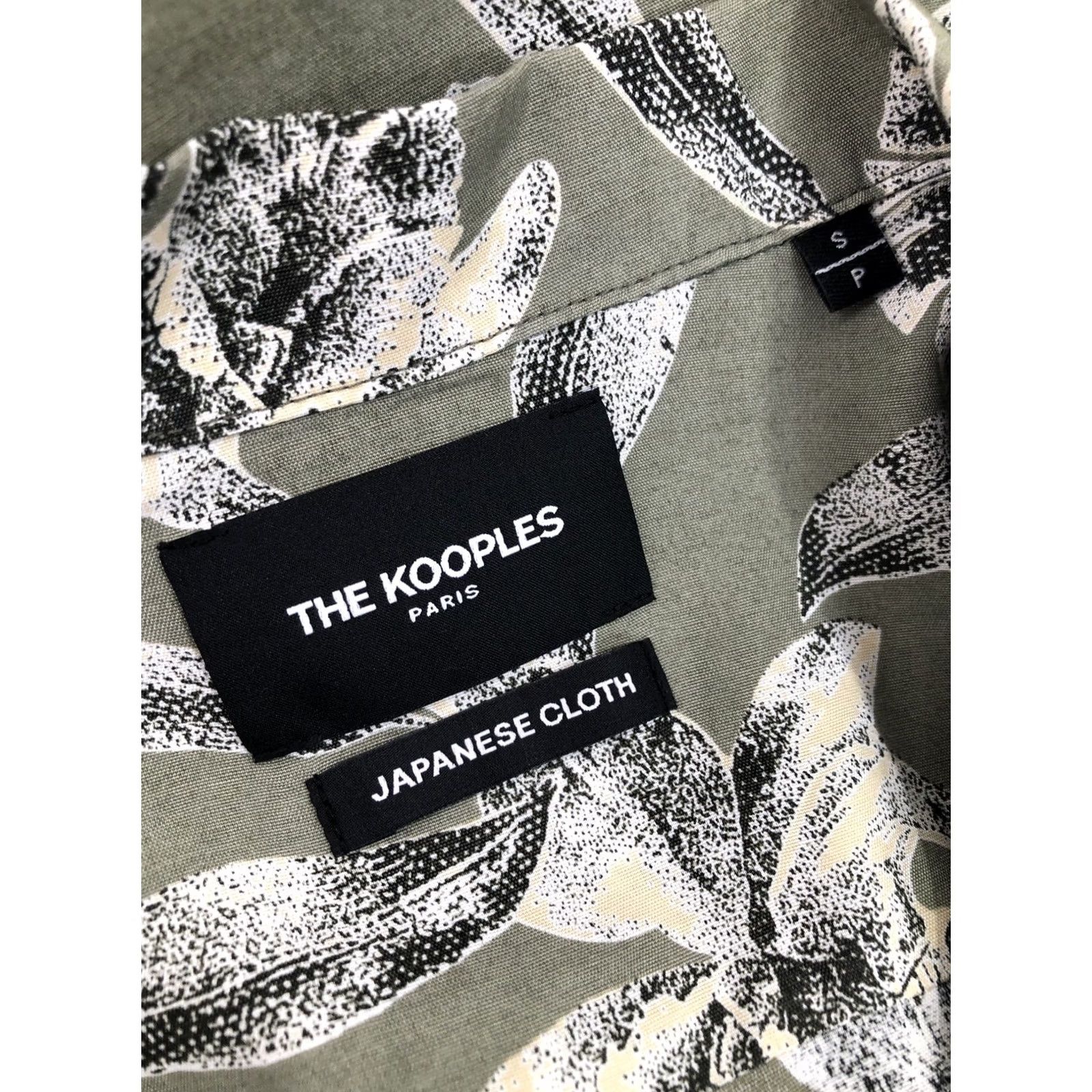 The Kooples THE KOOPLES Floral JAPANESE CLOTH Hawaiian Aloha Island Mens S Shirt EXC Size US S / EU 44-46 / 1 - 5 Thumbnail