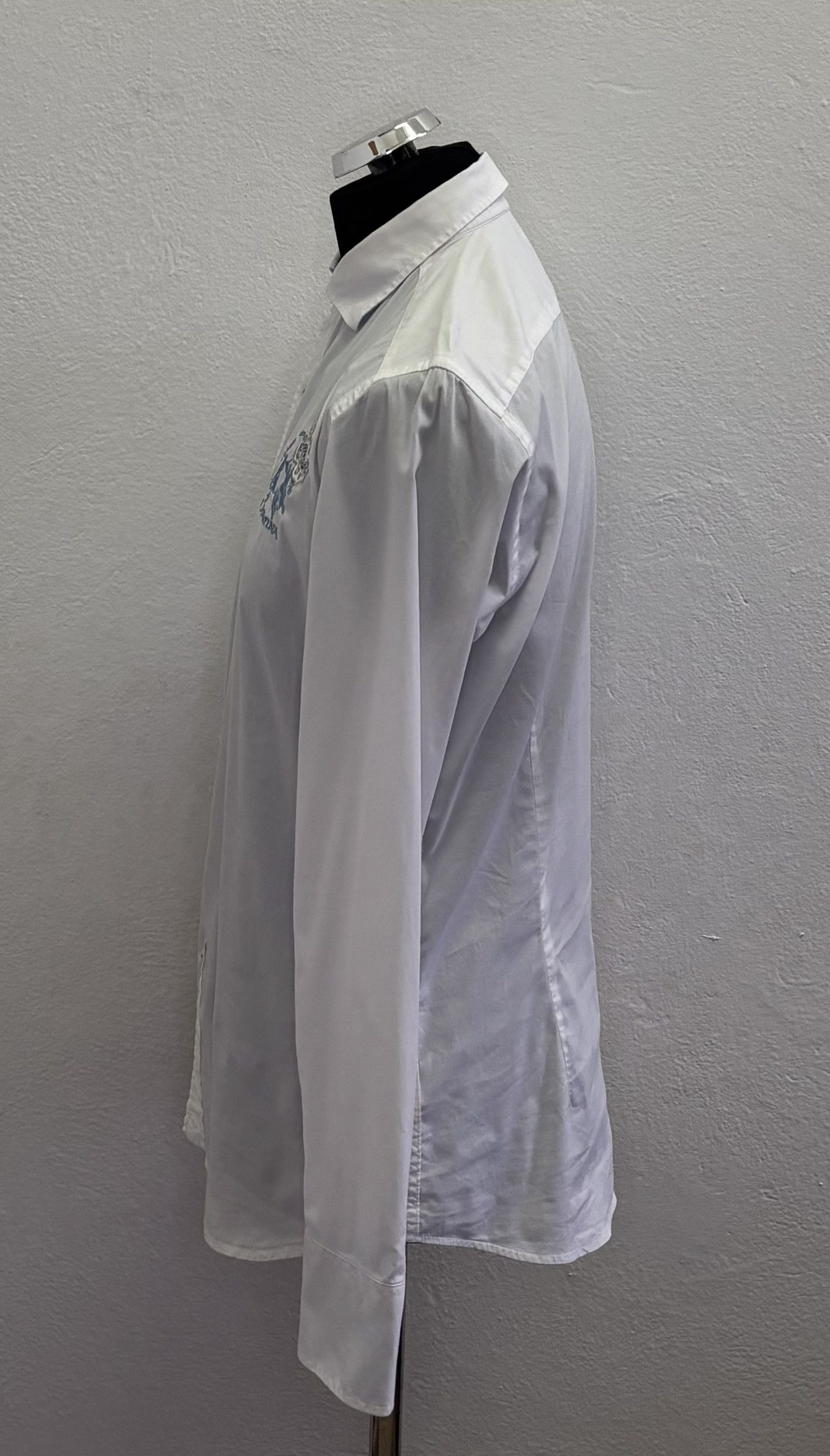 La Martina La Martina Polo Team White Shirt Large Size US L / EU 52-54 / 3 - 3 Thumbnail