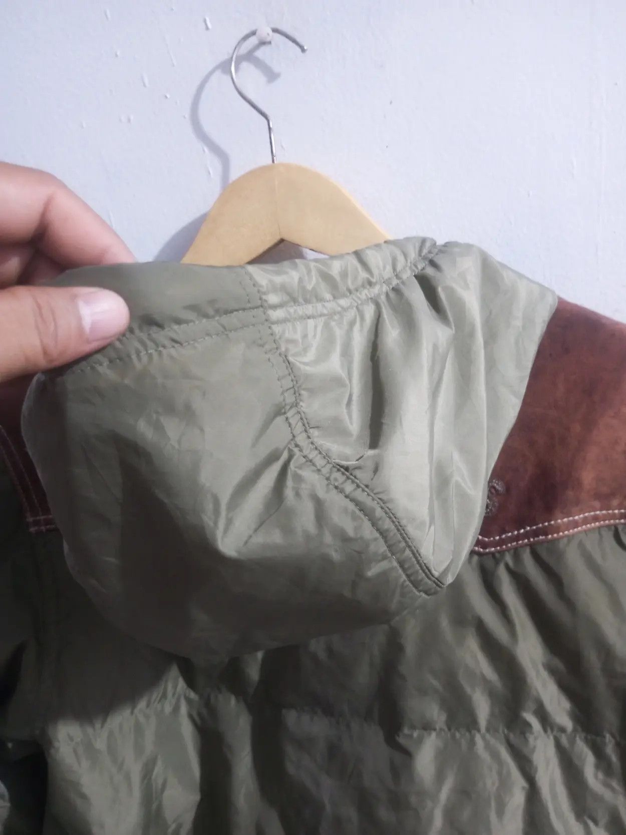Japanese Brand Drug store's multi pocket denim mix paracute jacket Size US M / EU 48-50 / 2 - 12 Thumbnail