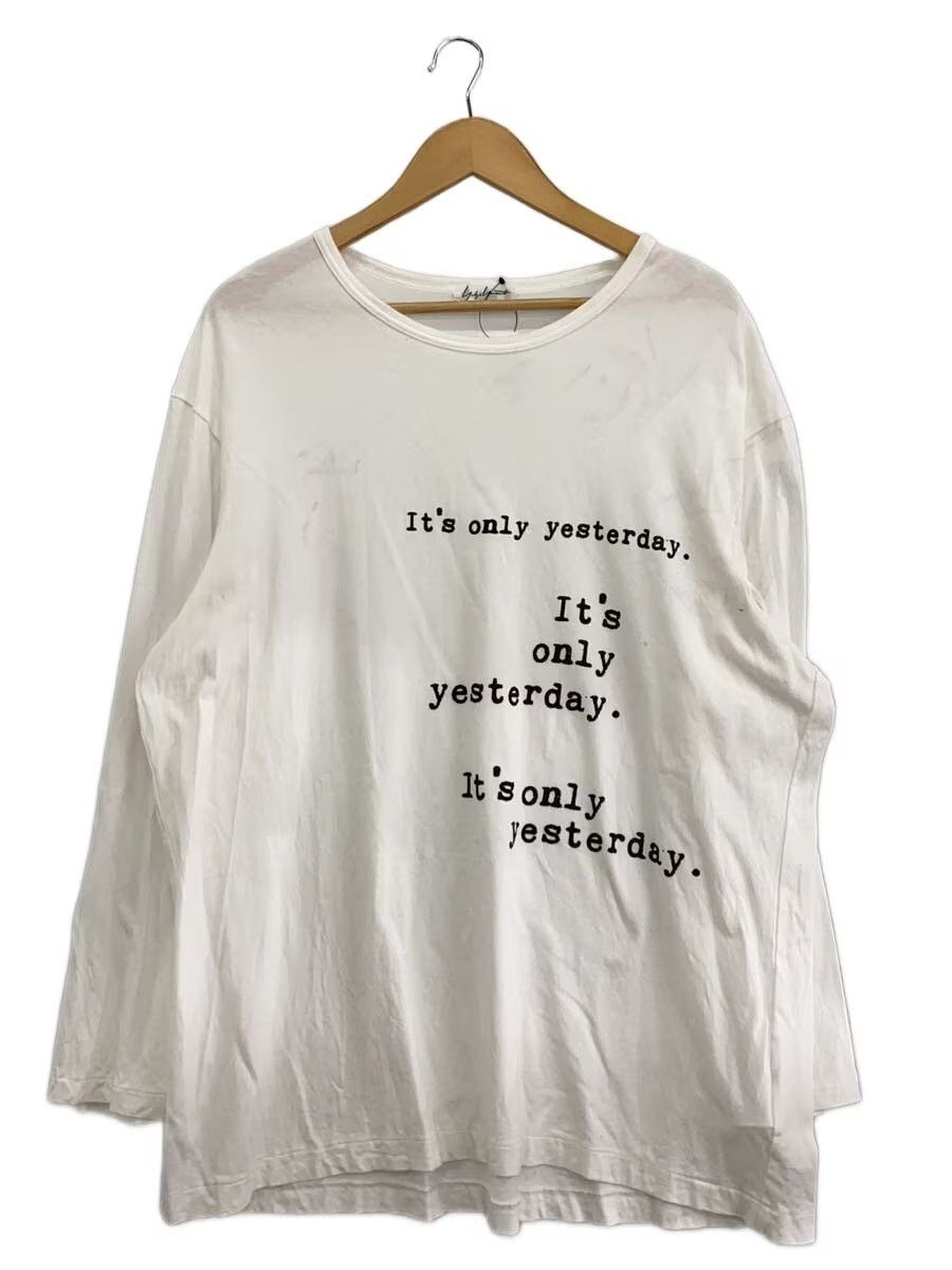 Yohji Yamamoto Its Only Yesterday Long Sleeve Tee Size US L / EU 52-54 / 3 - 1 Thumbnail