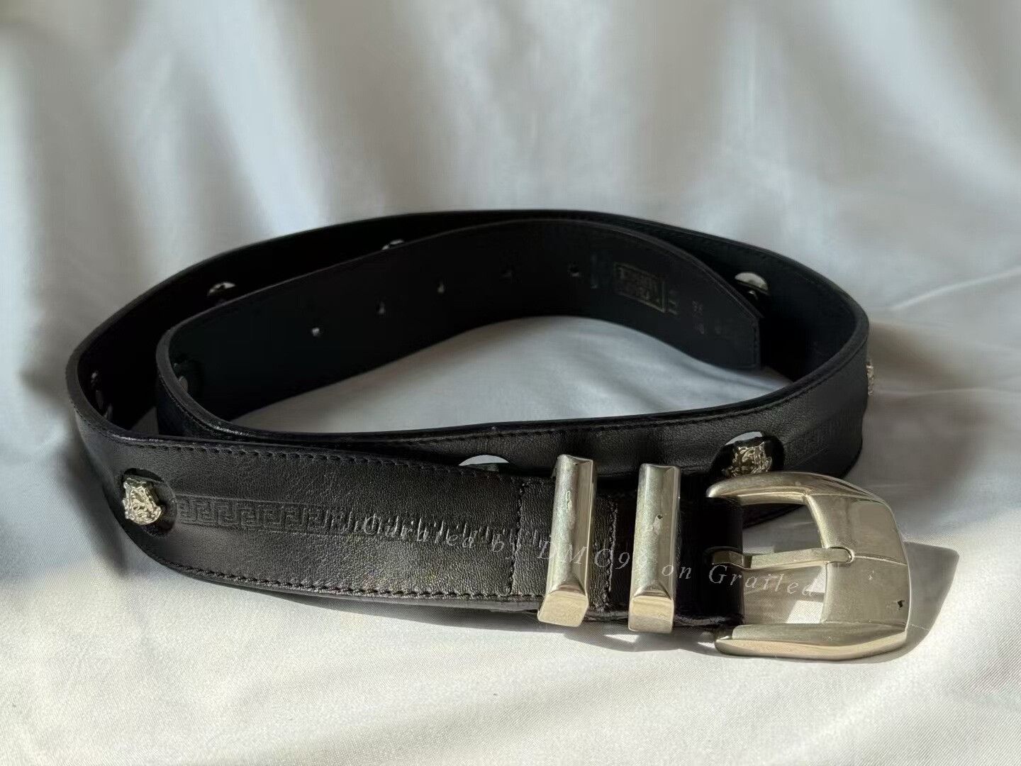 Versace Gianni Versace Leather Belt Size ONE SIZE - 1 Thumbnail