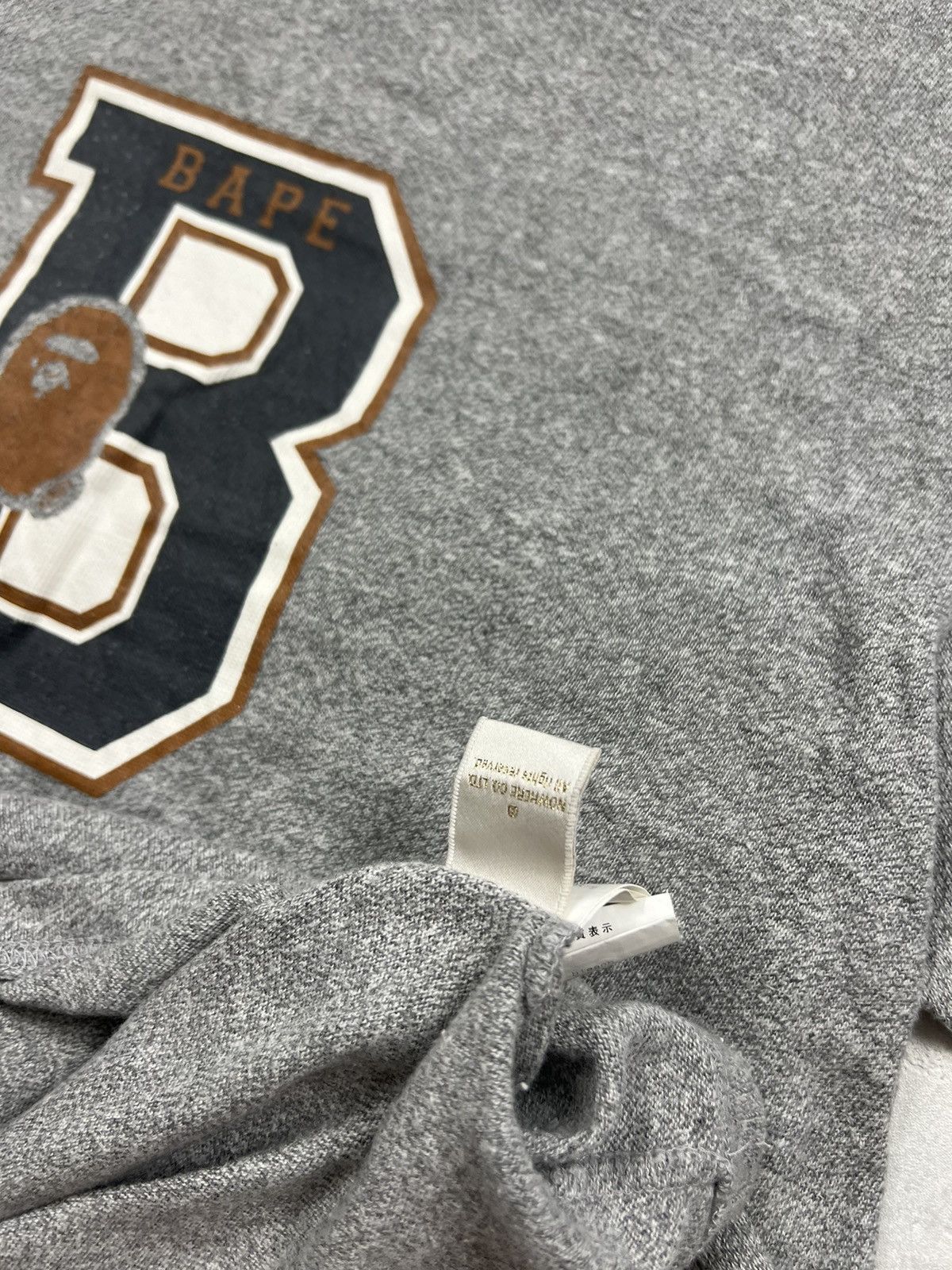 Bape BAPE COLLEGE B APE HEAD TEE Size US M / EU 48-50 / 2 - 8 Thumbnail