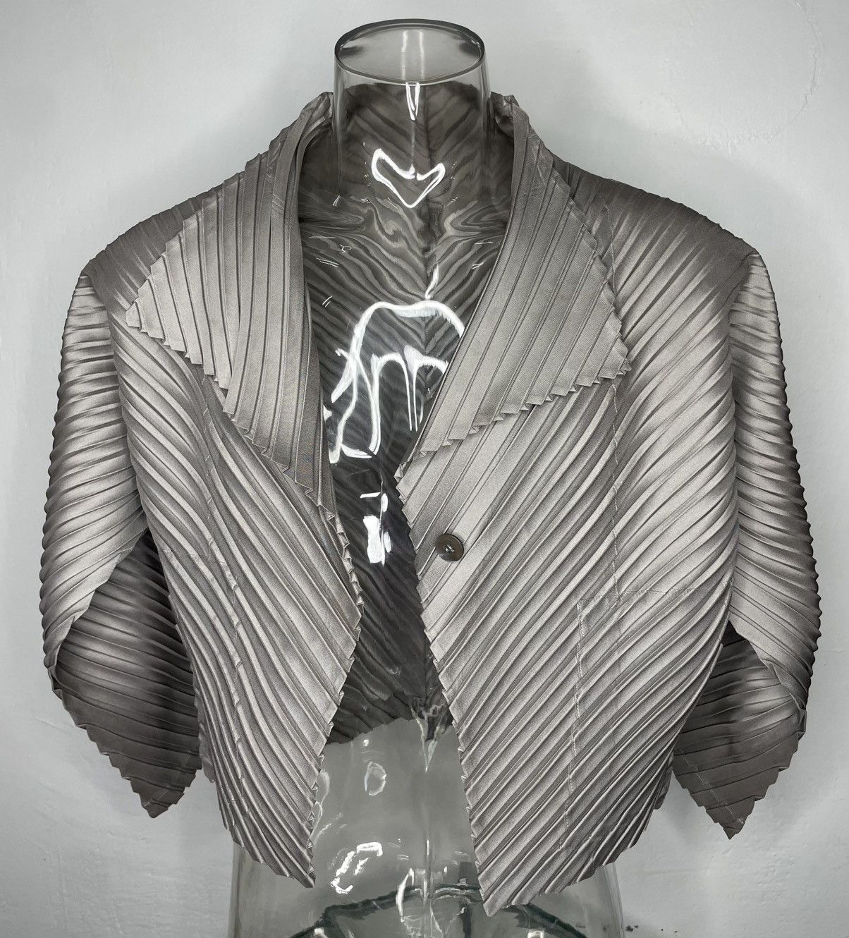 Issey Miyake Issey Miyake CRT Jacket Size XXS / US 00 / IT 34 - 14 Thumbnail