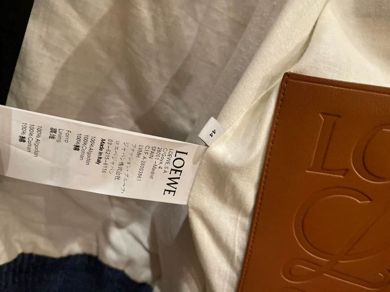 Loewe LOEWE Loewe signature printed jacket with cowhide pocket i Size US S / EU 44-46 / 1 - 5 Thumbnail