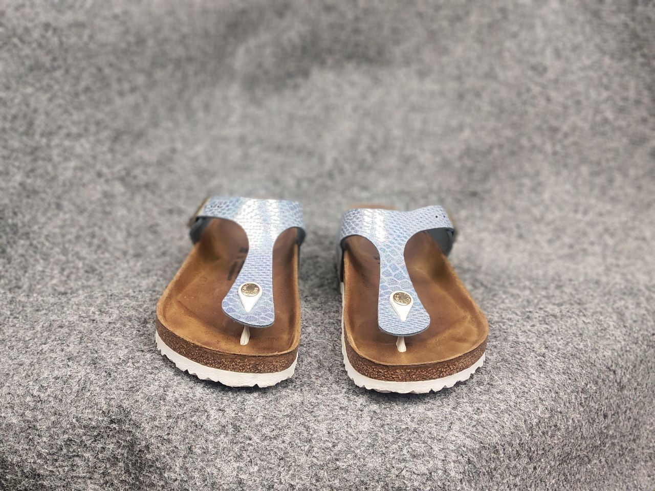 Birkenstock Birkenstock gizeh bf shiny snake Orthopedic slippers sandals Size US 8 / IT 38 - 5 Thumbnail