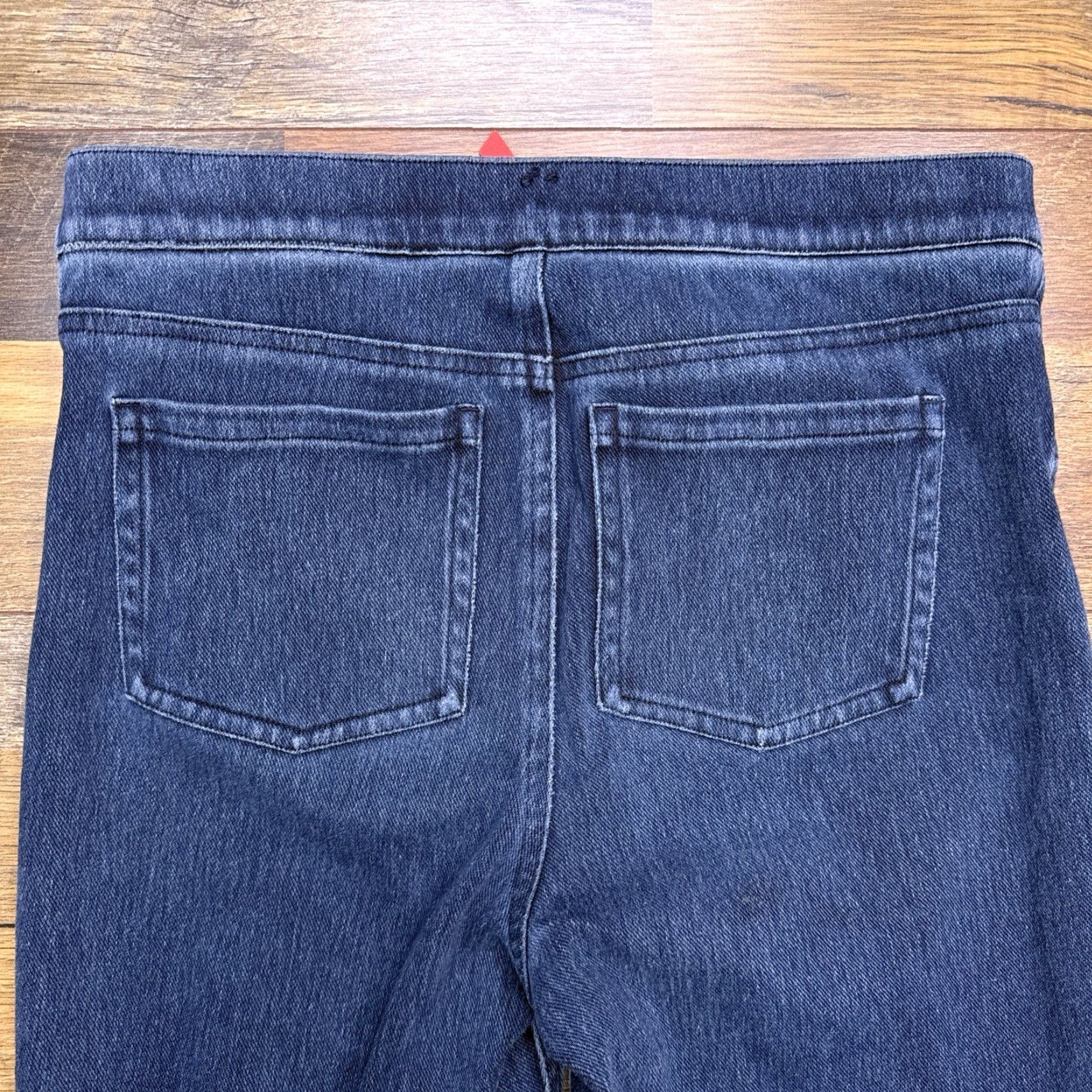 Spanx Spanx Jeanish Ankle Legging Womens M Blue Denim 20018t Stretch Modern Travel Casual Logo Cotton Blend Denim Leggings Size 32" / US 10 / IT 46 - 7 Thumbnail