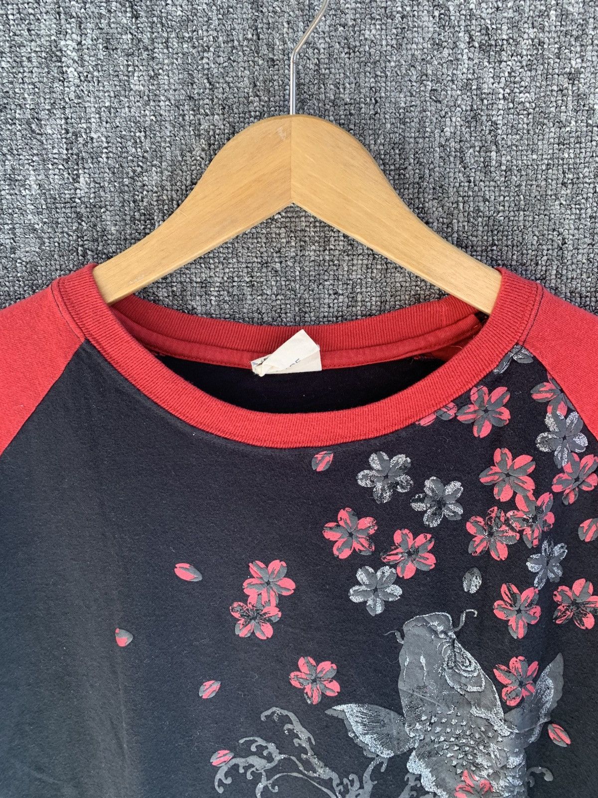 Karakuri Tamashii Sukajan Koi Souvenir Japanese Poem Long Sleeve Size L / US 10 / IT 46 - 6 Thumbnail