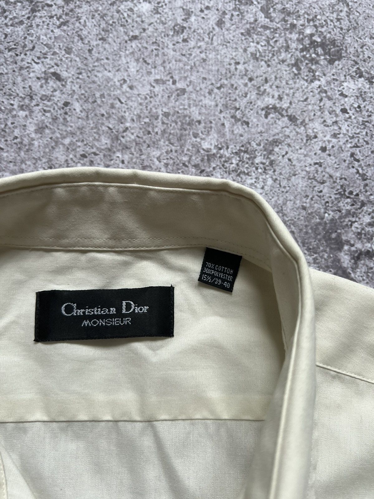 Designer Christian Dior Monsieur Button Up Shirt Luxury Size US L / EU 52-54 / 3 - 8 Thumbnail