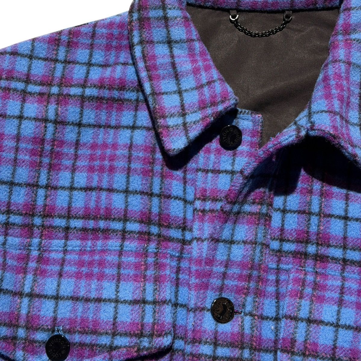 Louis Vuitton Virgil abloh Plaid cropped trucker flannel Size US L / EU 52-54 / 3 - 3 Thumbnail