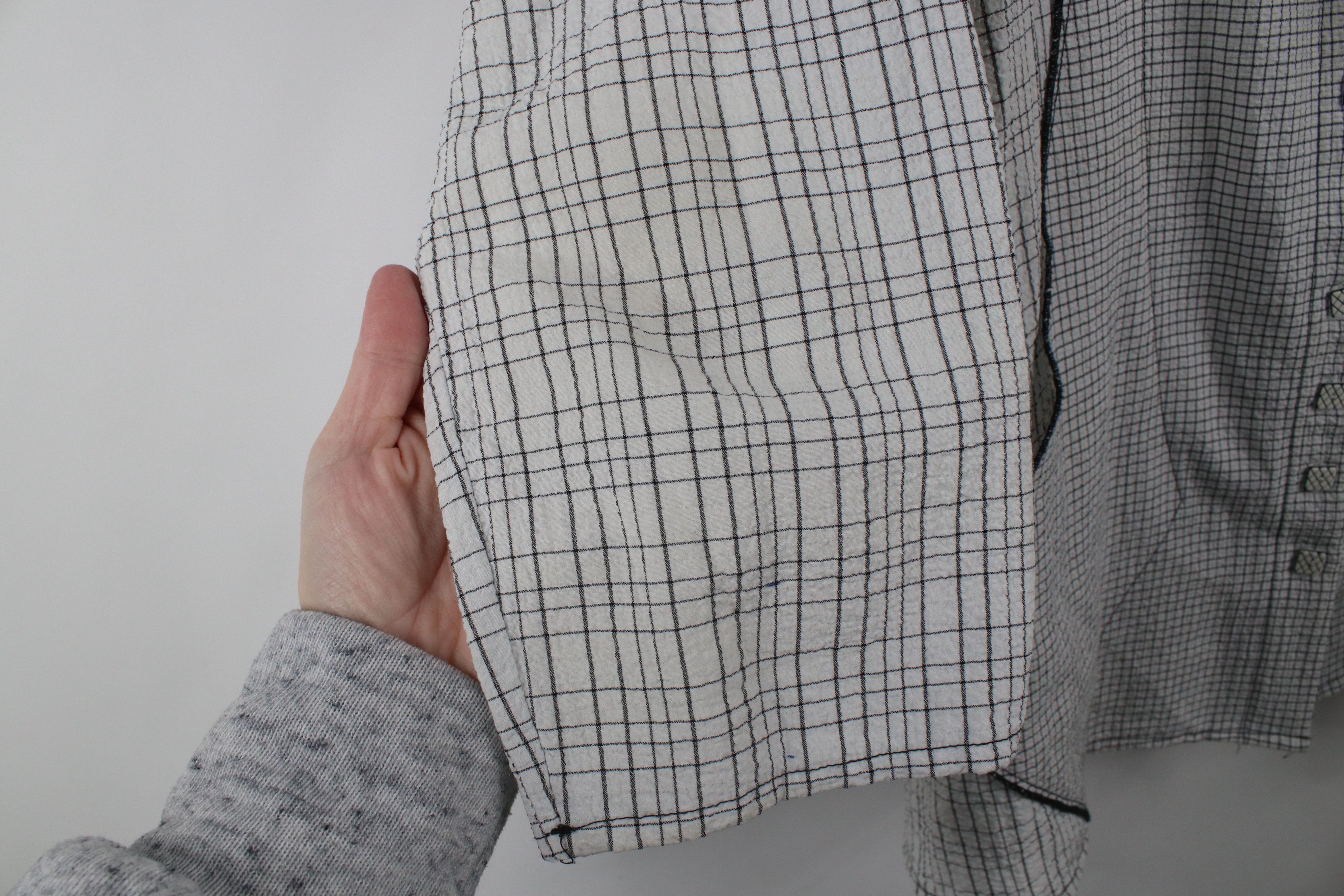 Vintage Vintage Habitat Lagenlook Distressed Knit Button Shirt Size M / US 6-8 / IT 42-44 - 6 Thumbnail