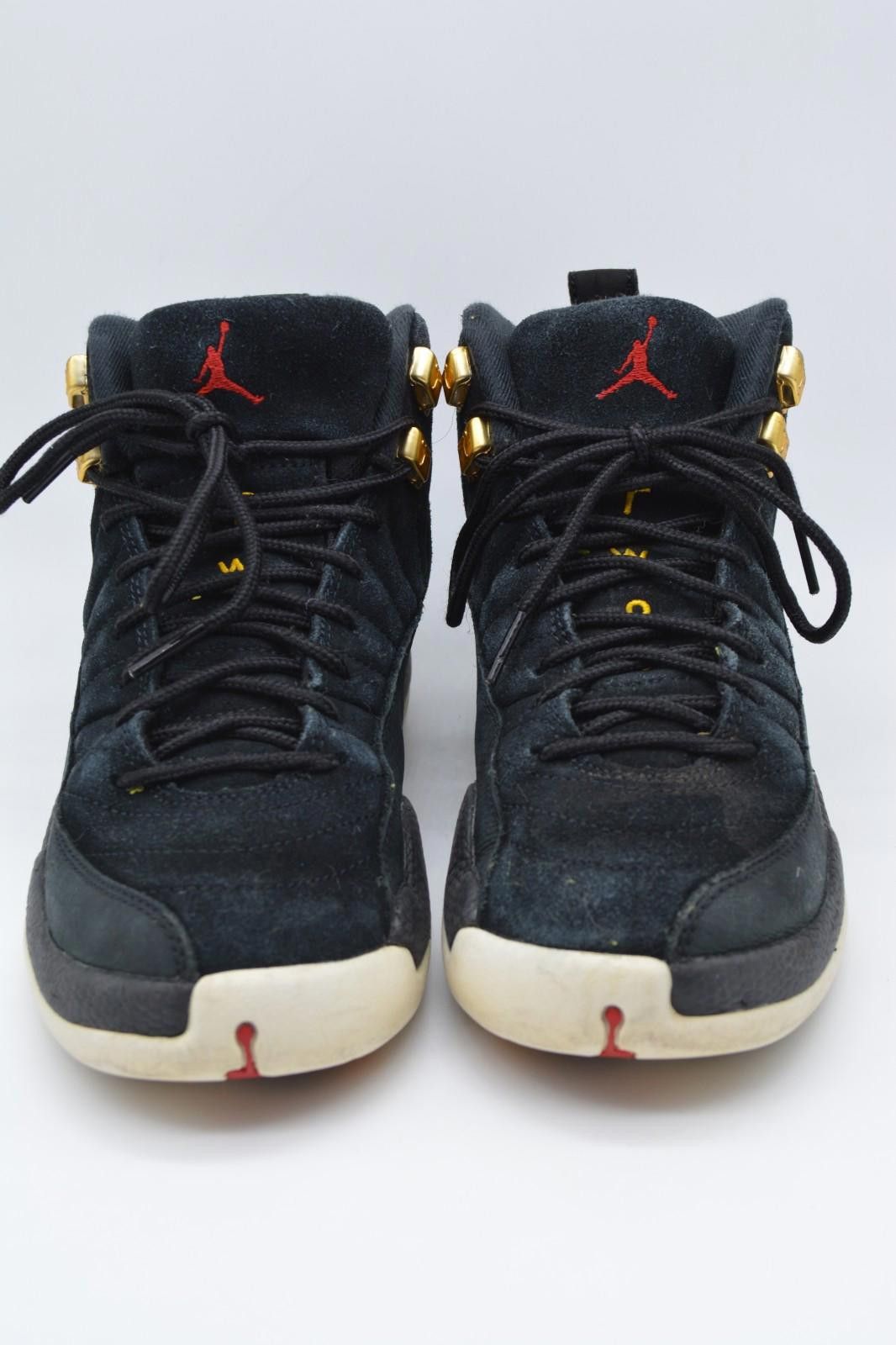 Jordan Brand Air Jordan 12 Retro Reverse Taxi Sneakers 153265-017 Size 5Y Size US 5 / EU 37 - 3 Thumbnail