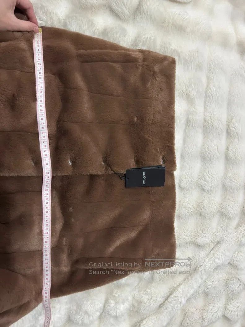Saint Laurent Paris Saint Laurent Paris Caramel Teddy Faux Fur Jacket Size US L / EU 52-54 / 3 - 8 Thumbnail