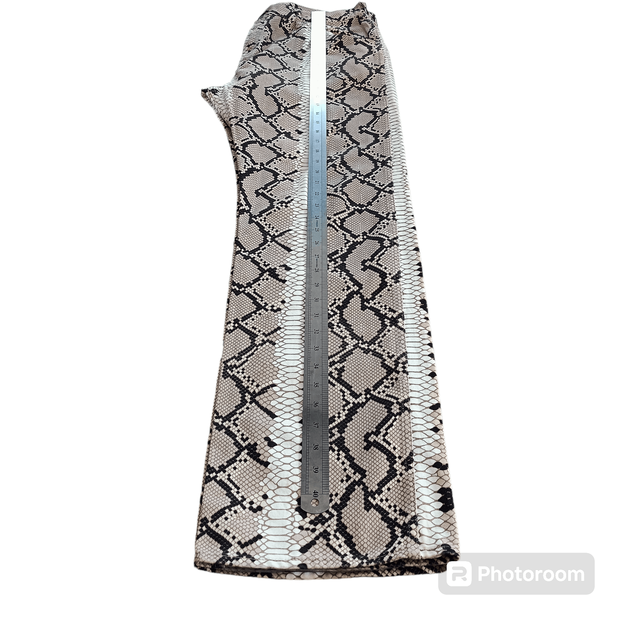 Needles NEPENTHES NEEDLES x NUMBER (N)INE SNAKEPRINT PANTS Size US 36 / EU 52 - 8 Thumbnail