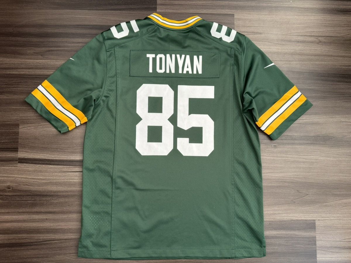 Nike Green Bay Packers Robert Tonyan #85 NFL On Field Game Jersey Size US L / EU 52-54 / 3 - 6 Thumbnail