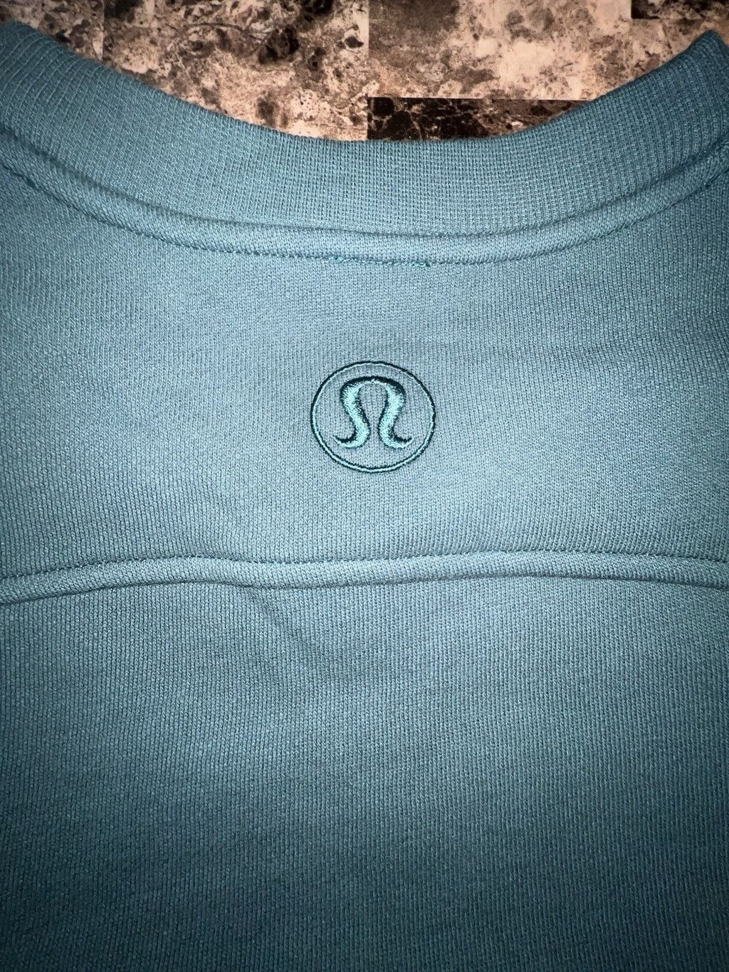 Lululemon LULULEMON SCUBA OVERSIZED PULLOVER STORM TEAL SIZE M/L NWT Size M / US 6-8 / IT 42-44 - 10 Thumbnail