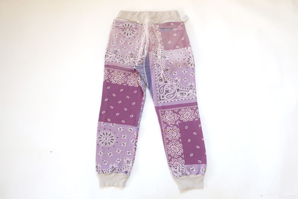 Kapital (4)Kapital Bandana Rib Sweatpant Purple XL Size US 36 / EU 52 - 2 Thumbnail