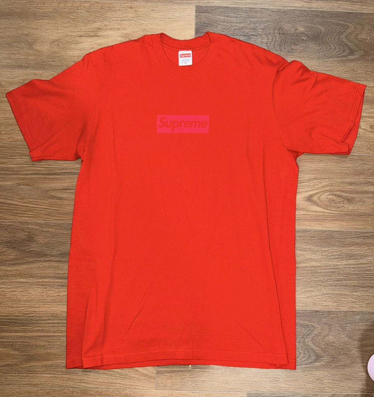 Supreme Supreme Tonal Box Logo Tee Red Size Medium Size US M / EU 48-50 / 2 - 1 Thumbnail