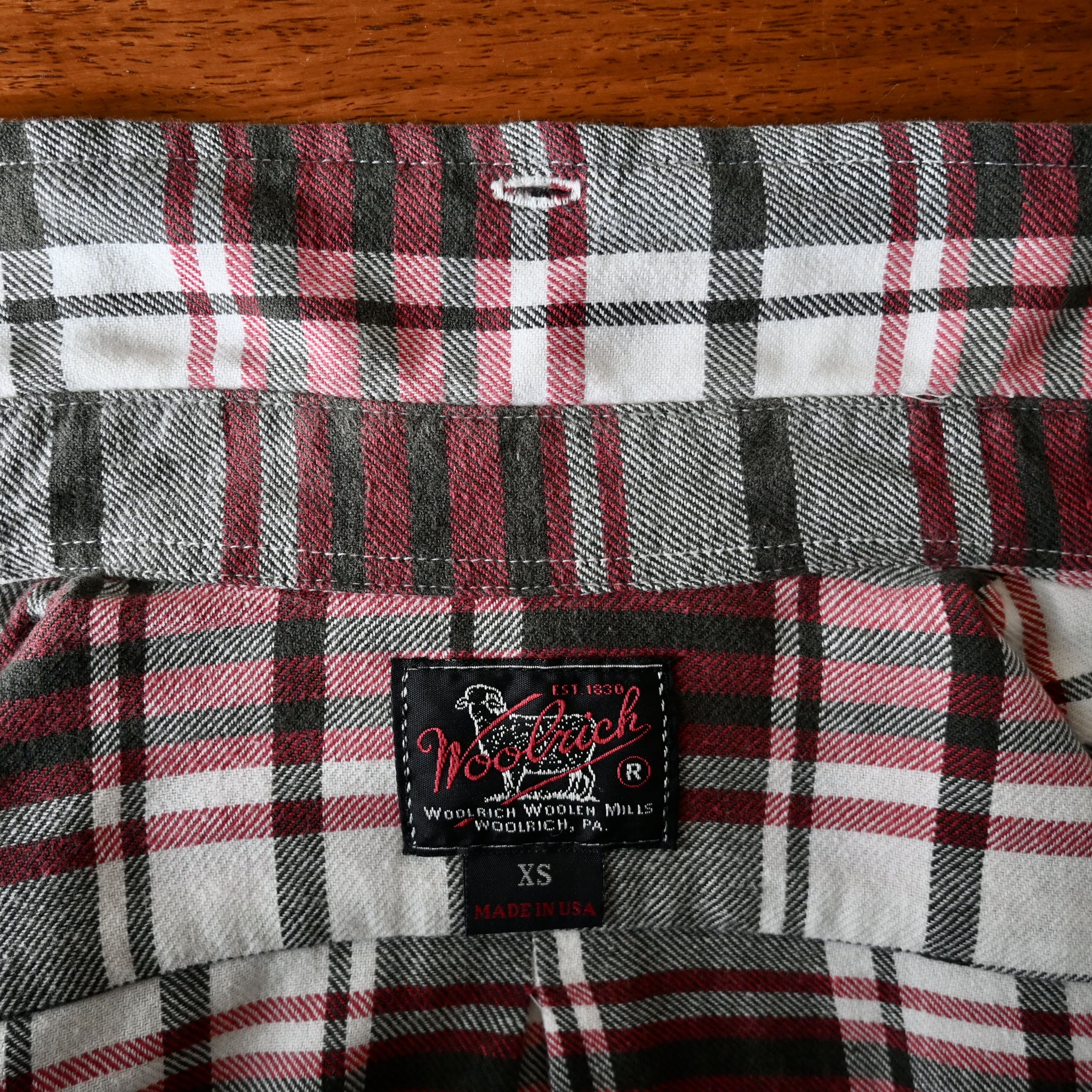 Nepenthes VTG 2000s Woolrich by Daiki Suzuki flannel hunting shirt Size US XS / EU 42 / 0 - 10 Thumbnail