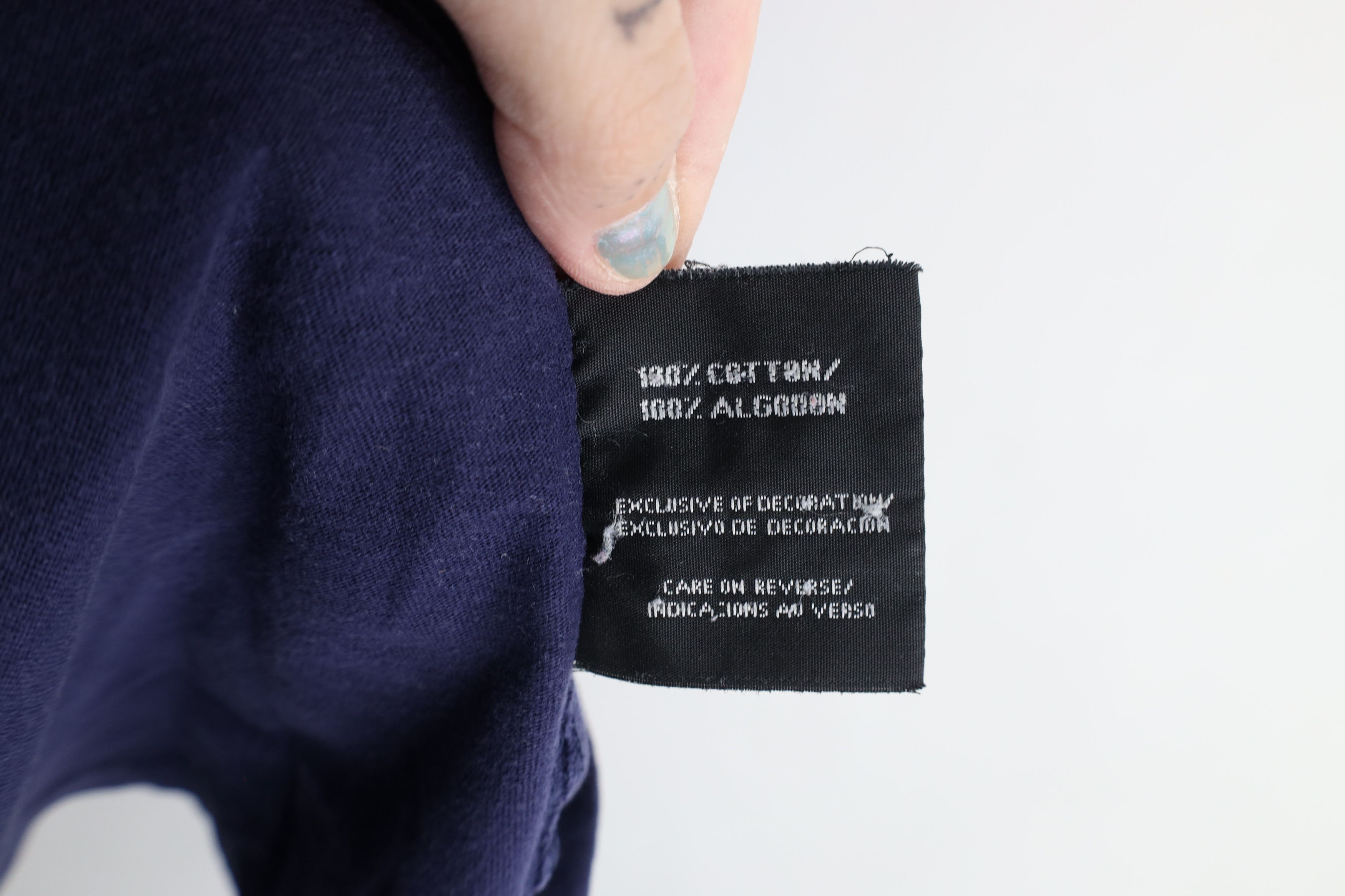 Starter × Vintage Vintage 90s Starter Out University of Michigan T-Shirt Blue Size US XL / EU 56 / 4 - 10 Thumbnail