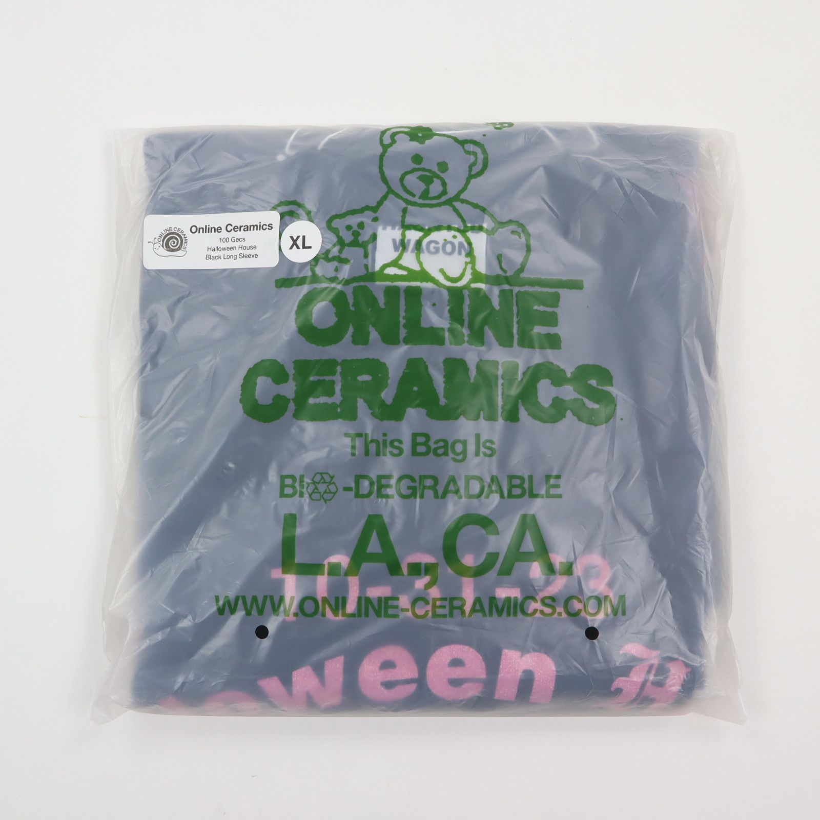 Band Tees × Online Ceramics Online Ceramics Halloween House 2023 100 Gecs T-Shirt Size US XL / EU 56 / 4 - 3 Thumbnail