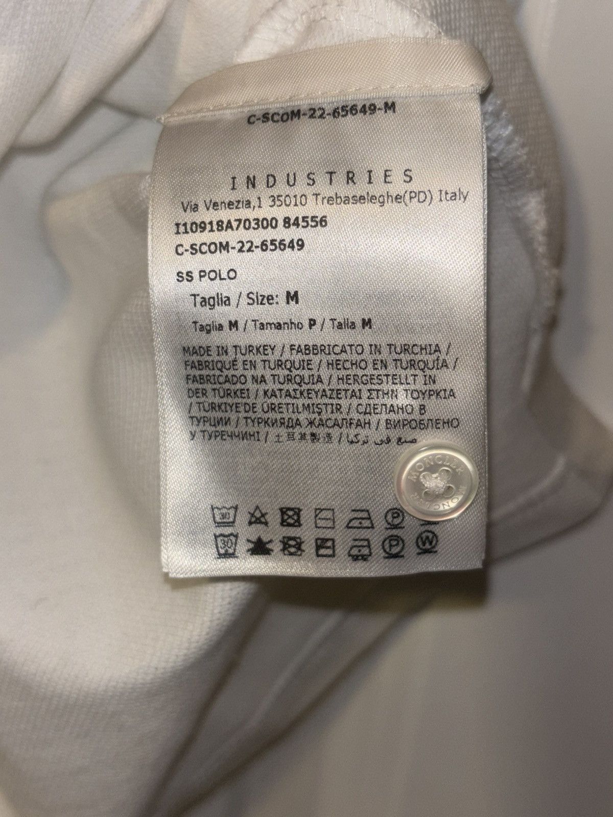 Moncler Moncler Polo Size US M / EU 48-50 / 2 - 5 Thumbnail