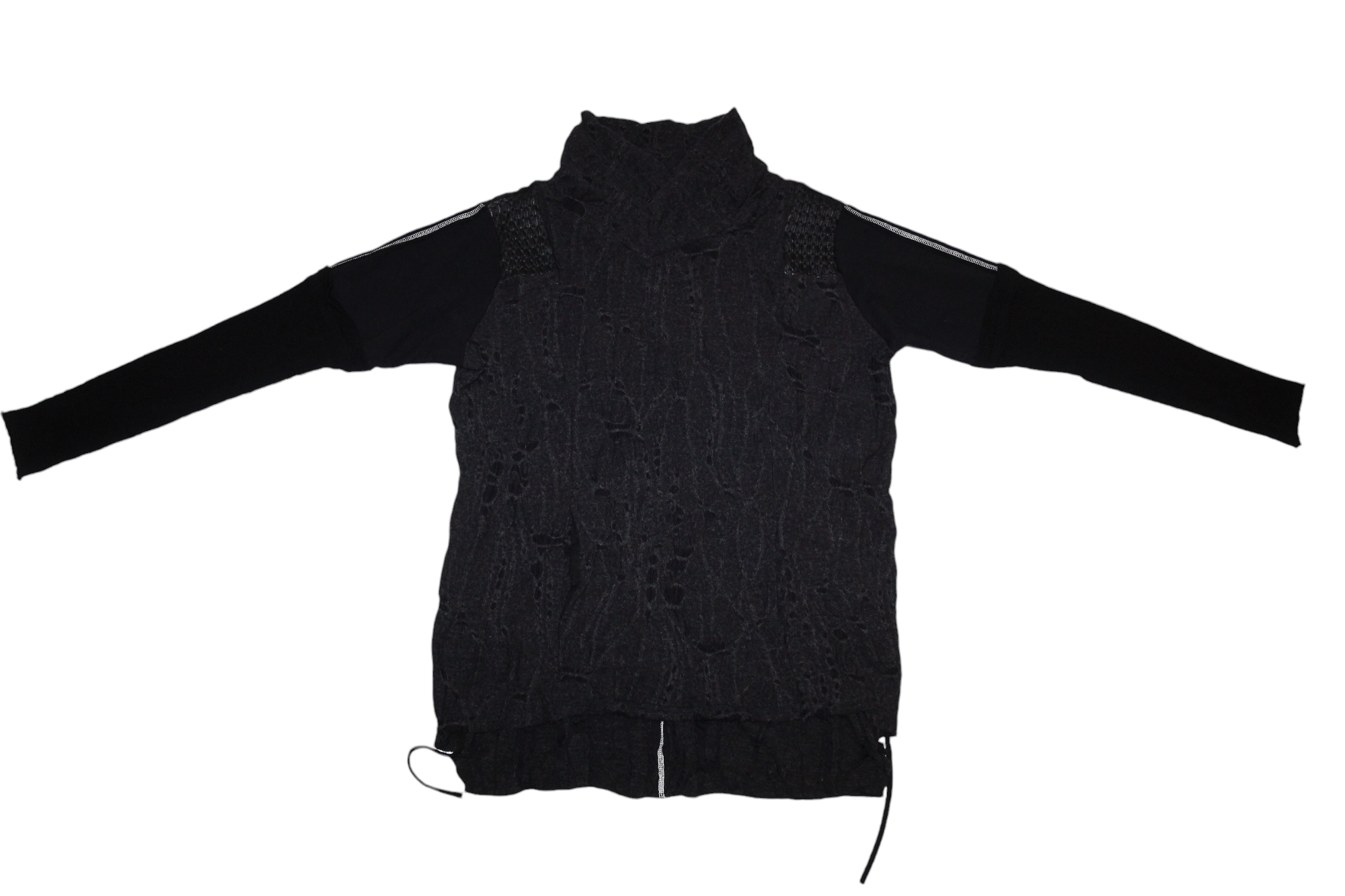 First Aid To The Injured 🔥ARTpoint Vienna mock-neck draped loose jumper Size US XL / EU 56 / 4 - 4 Thumbnail