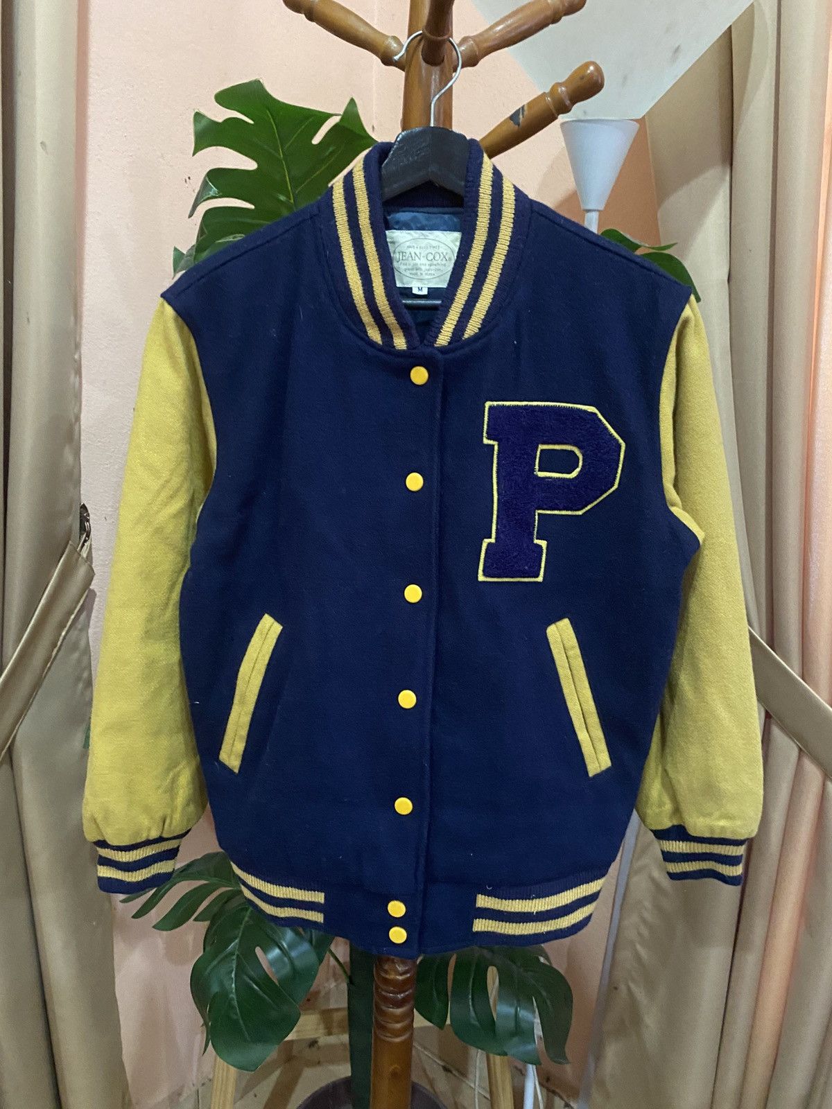 Other VINTAGE JEAN COX VARSITY JACKET Size US M / EU 48-50 / 2 - 1 Thumbnail