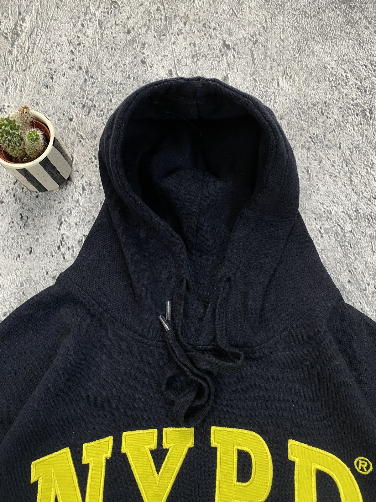 Vintage Vintage Hoodie Nypd USA boxy Streetwear Size US S / EU 44-46 / 1 - 3 Thumbnail