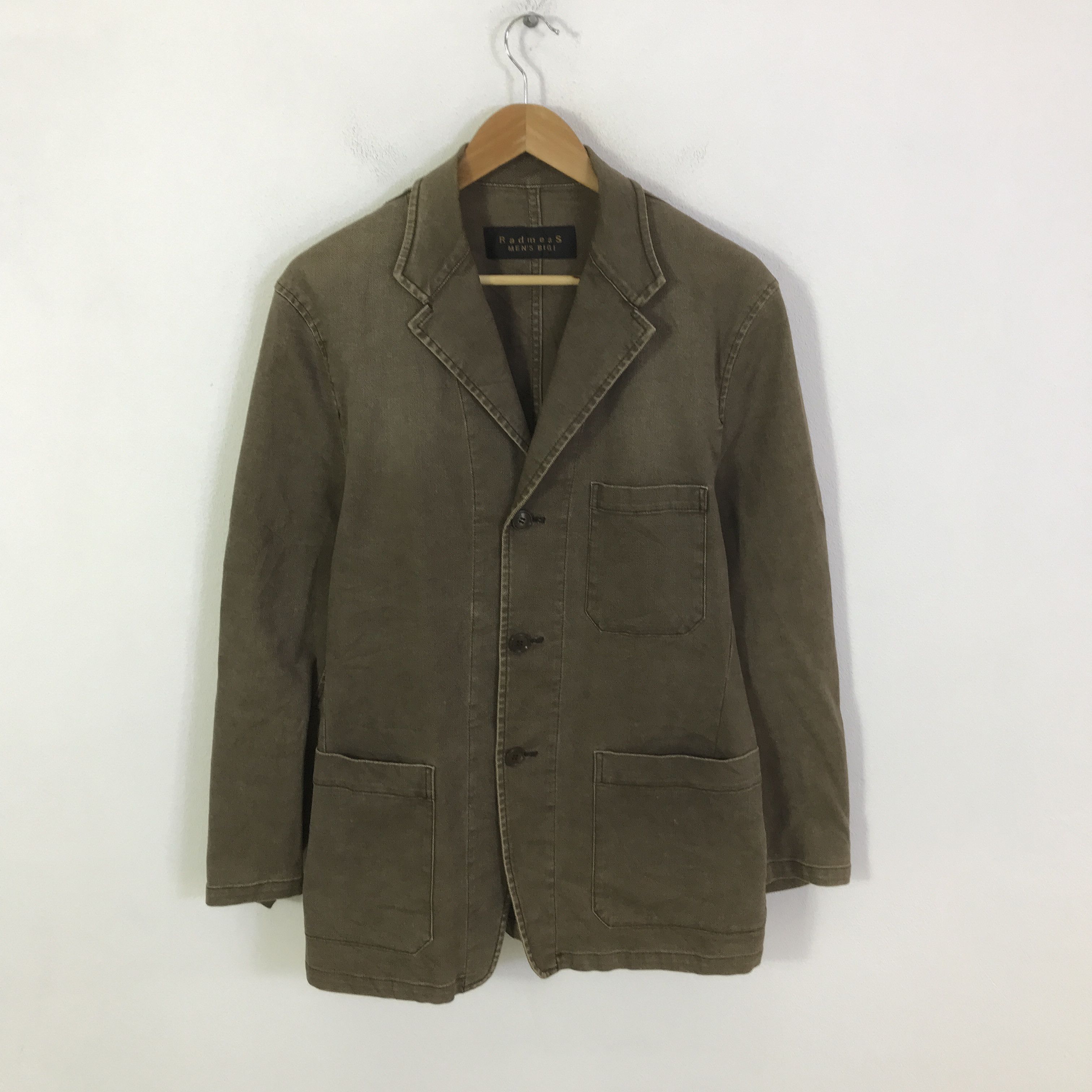 BIGI men's bigi Cotton blazer jacket K119B14 Size US L / EU 52-54 / 3 - 1 Thumbnail