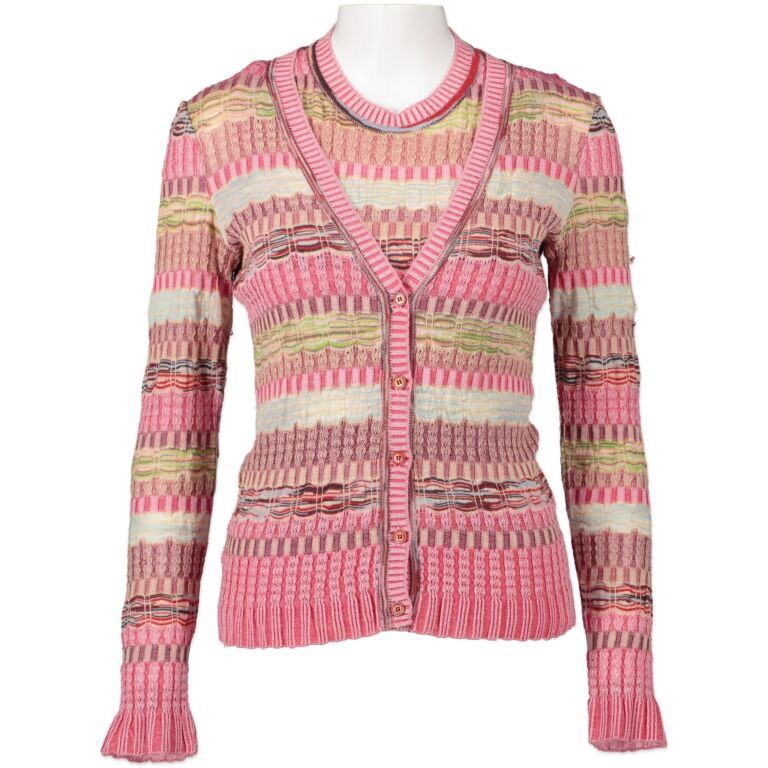 Missoni RARE Missoni co-ord wool knit cardigan Size XL / US 12-14 / IT 48-50 - 1 Thumbnail