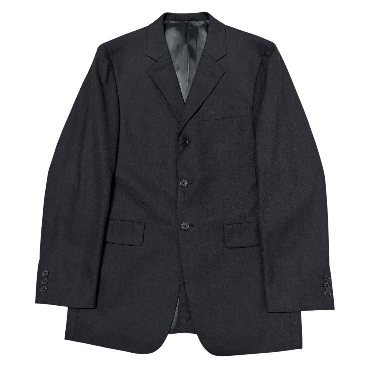Yohji Yamamoto 769 90s Yohji Yamamoto D'URBAN A.A.R suit set up men vintage Size 38R - 2 Thumbnail