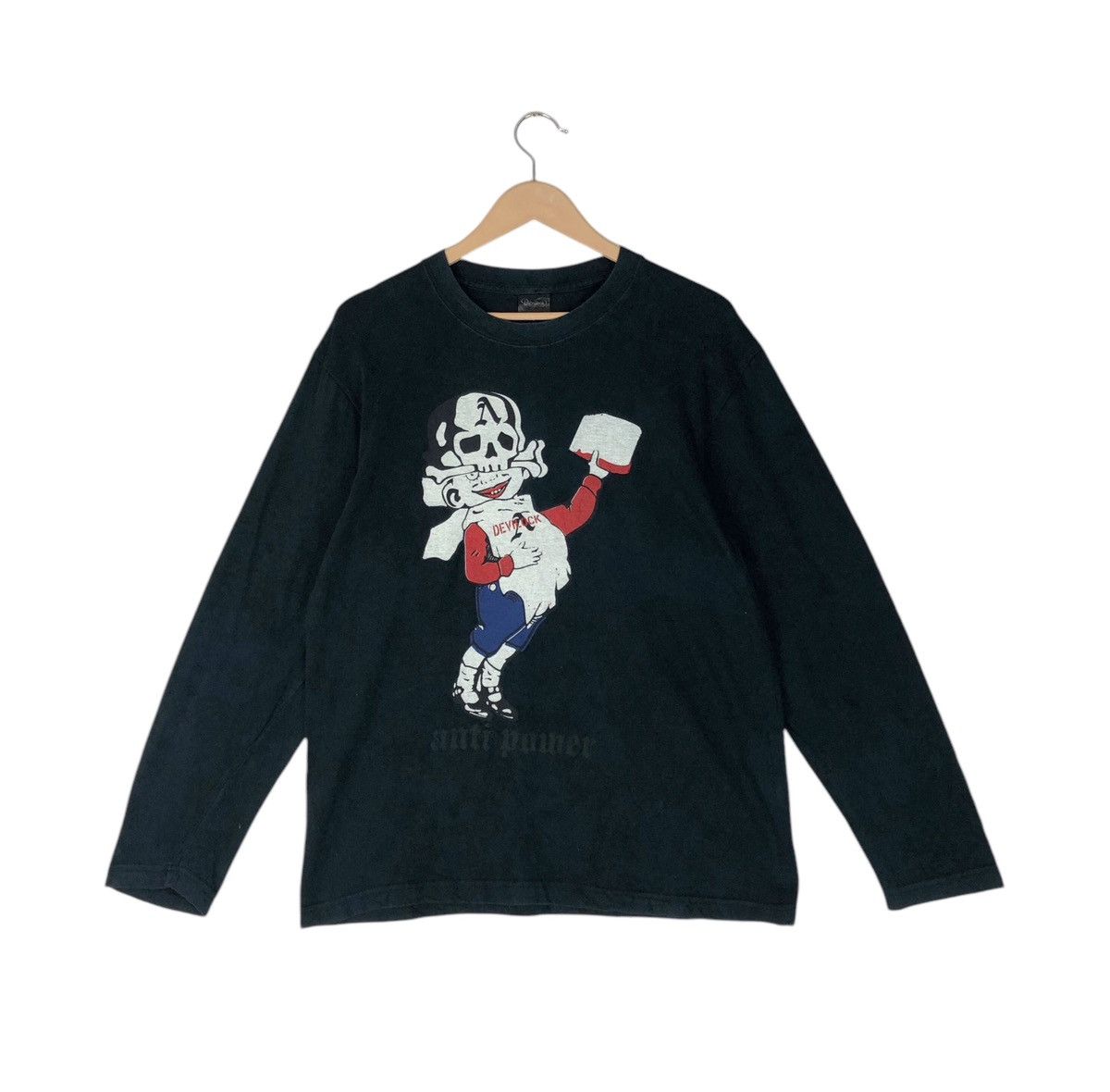 Devilock × Hysteric Glamour × Japanese Brand Devilock Anti Power Longsleeve T shirt Size US M / EU 48-50 / 2 - 1 Thumbnail