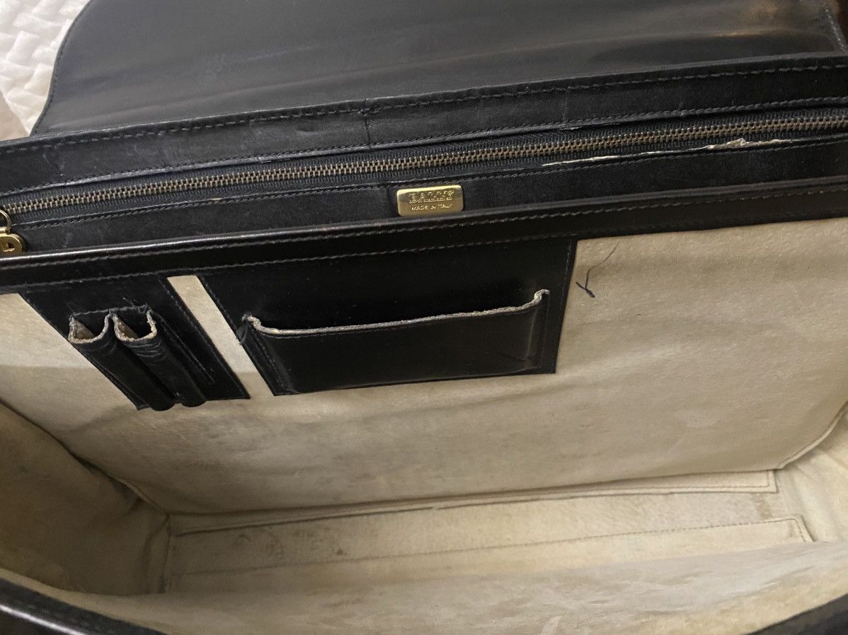 Bally Bally of Switzerland Presidential Black Leather Briefcase Size ONE SIZE - 21 Thumbnail
