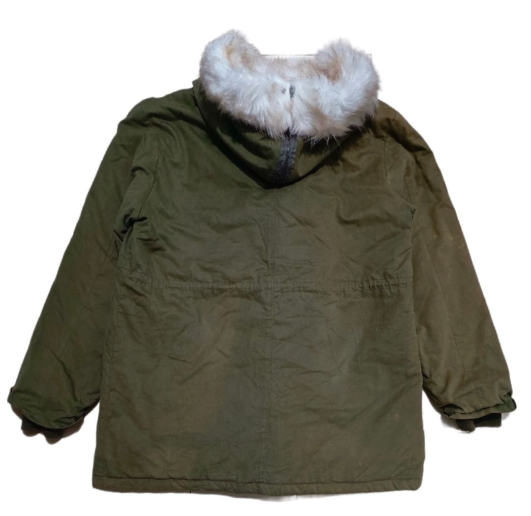 14th Addiction Fur Faux Coat Hoodie Mohair Jacket Sun Fadded Size US L / EU 52-54 / 3 - 5 Thumbnail