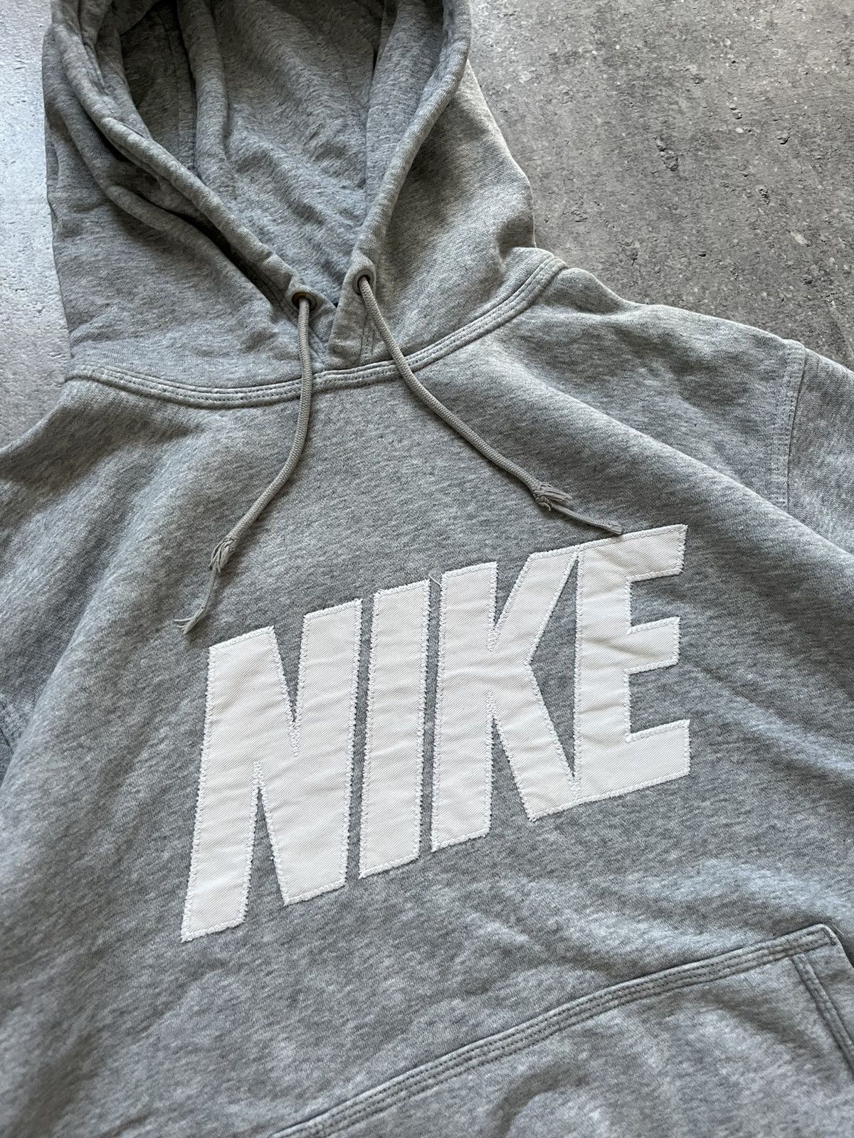 Nike × Vintage Hoodie Nike Vintage Central Logo Style 90s Y2K Drip Size US M / EU 48-50 / 2 - 2 Thumbnail