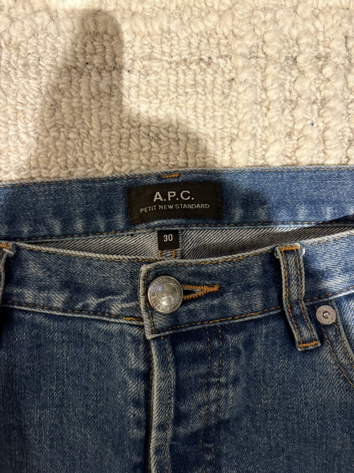 A.P.C. APC Skinny Jeans Size US 30 / EU 46 - 3 Thumbnail