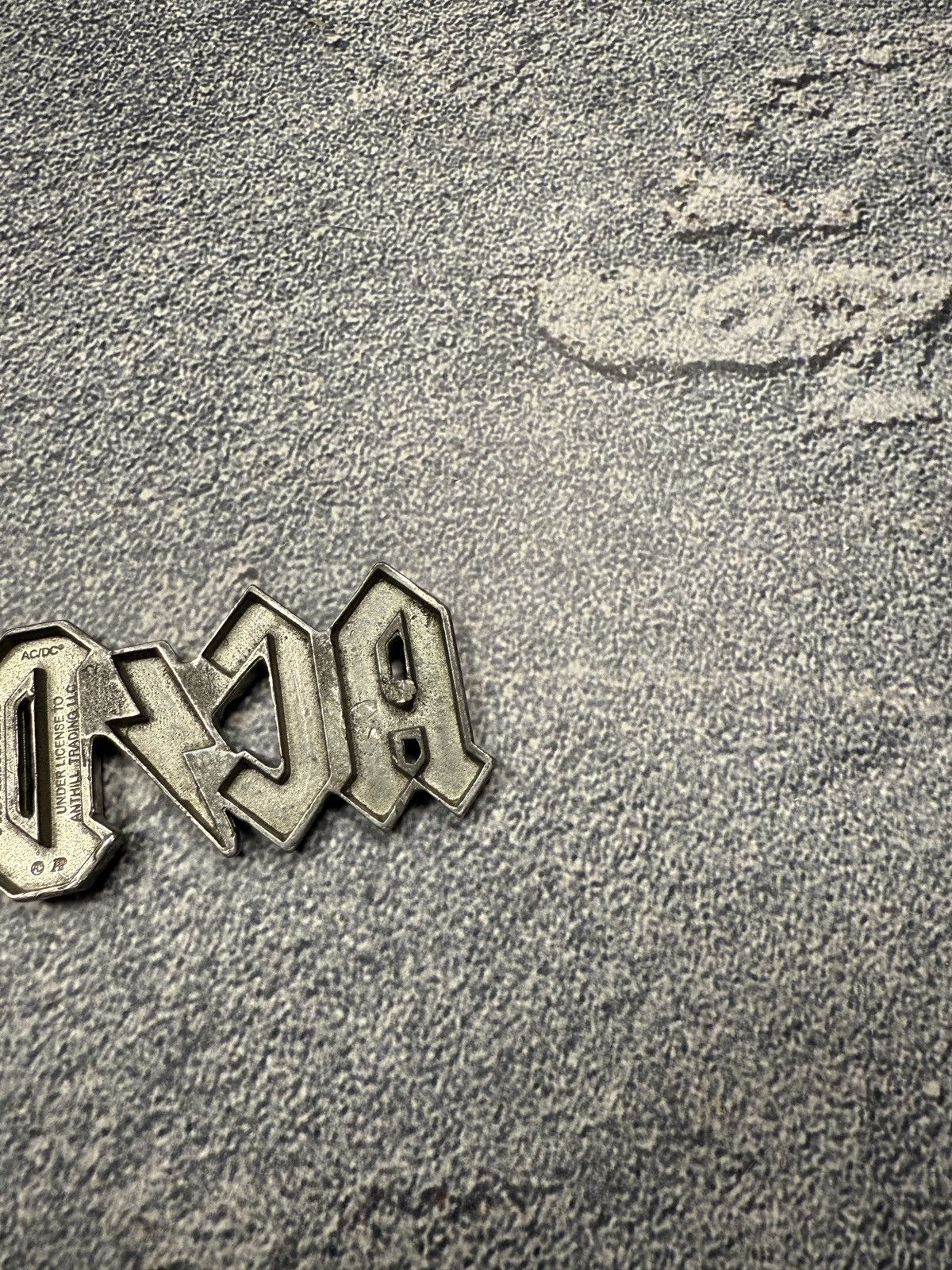 AC/DC × Vintage Ac/Dc Leather Belt Size ONE SIZE - 5 Thumbnail
