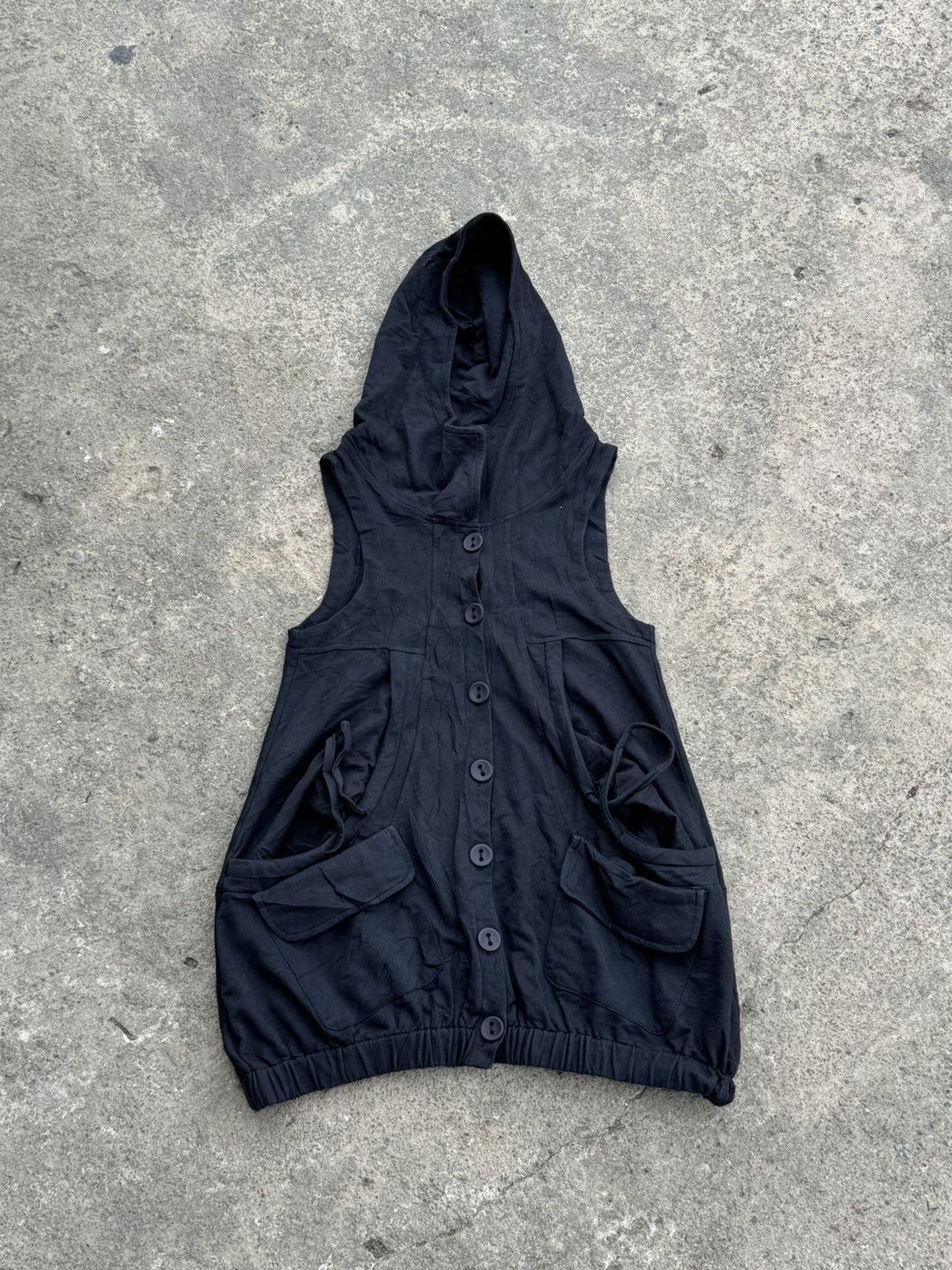 GOA GOA Styled Hoodie Vest Japanese Brand Size US S / EU 44-46 / 1 - 1 Thumbnail