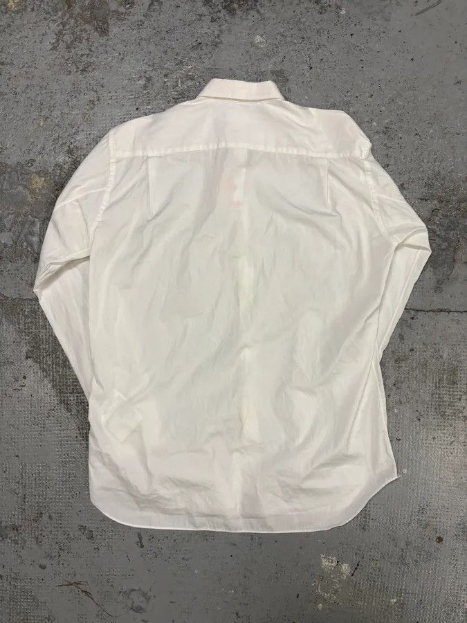 Comme des Garcons Comme des Garçons White Camo Cargo Irregular Shirt Size US M / EU 48-50 / 2 - 4 Thumbnail