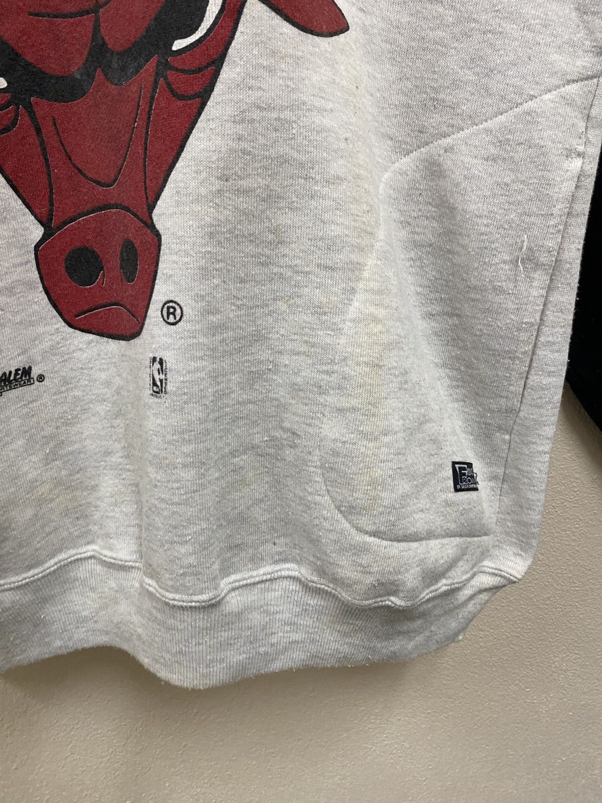 Salem Sportswear Vintage Chicago Bull By Sallem Sportwear Hoodie Pullover Size US L / EU 52-54 / 3 - 4 Thumbnail