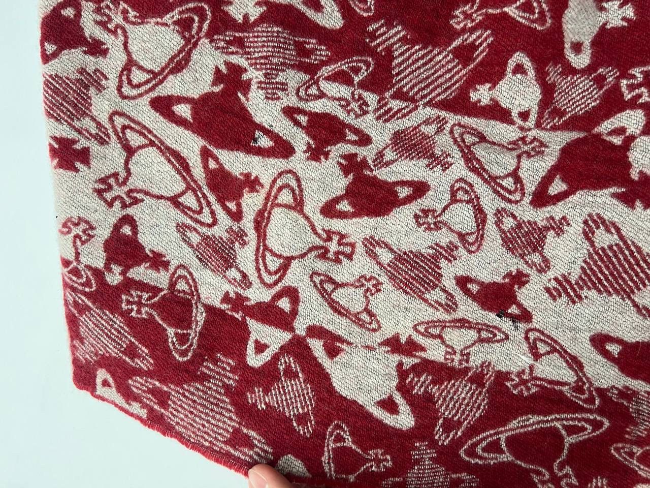 Vivienne Westwood Vivienne Westwood monogram wool scarf Size ONE SIZE - 13 Thumbnail