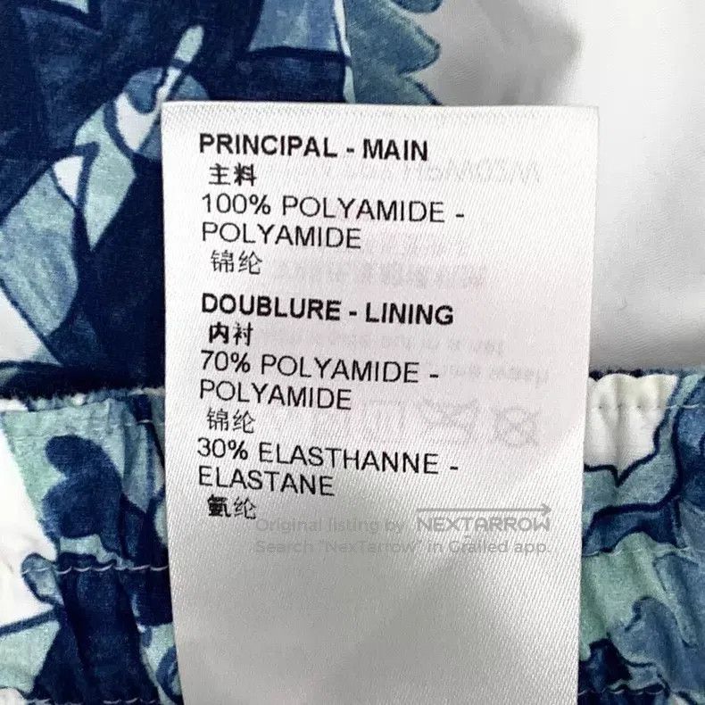 Louis Vuitton Louis Vuitton size xl 23 blue presbyopic water grass print Size US 30 / EU 46 - 7 Thumbnail
