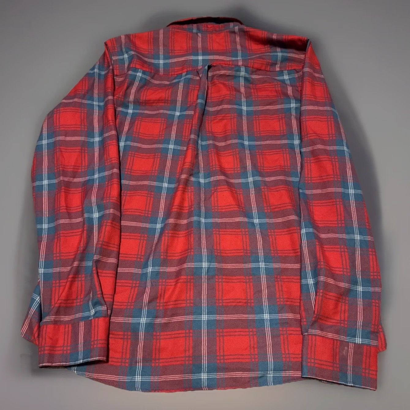 Vintage Dixxon Flannel Shirt Mens 2XLT Red Plaid Pearl Snap L/S Button-Up Embroidered Pockets Limited Edition Christmas Holiday Size US XXL / EU 58 / 5 - 2 Thumbnail